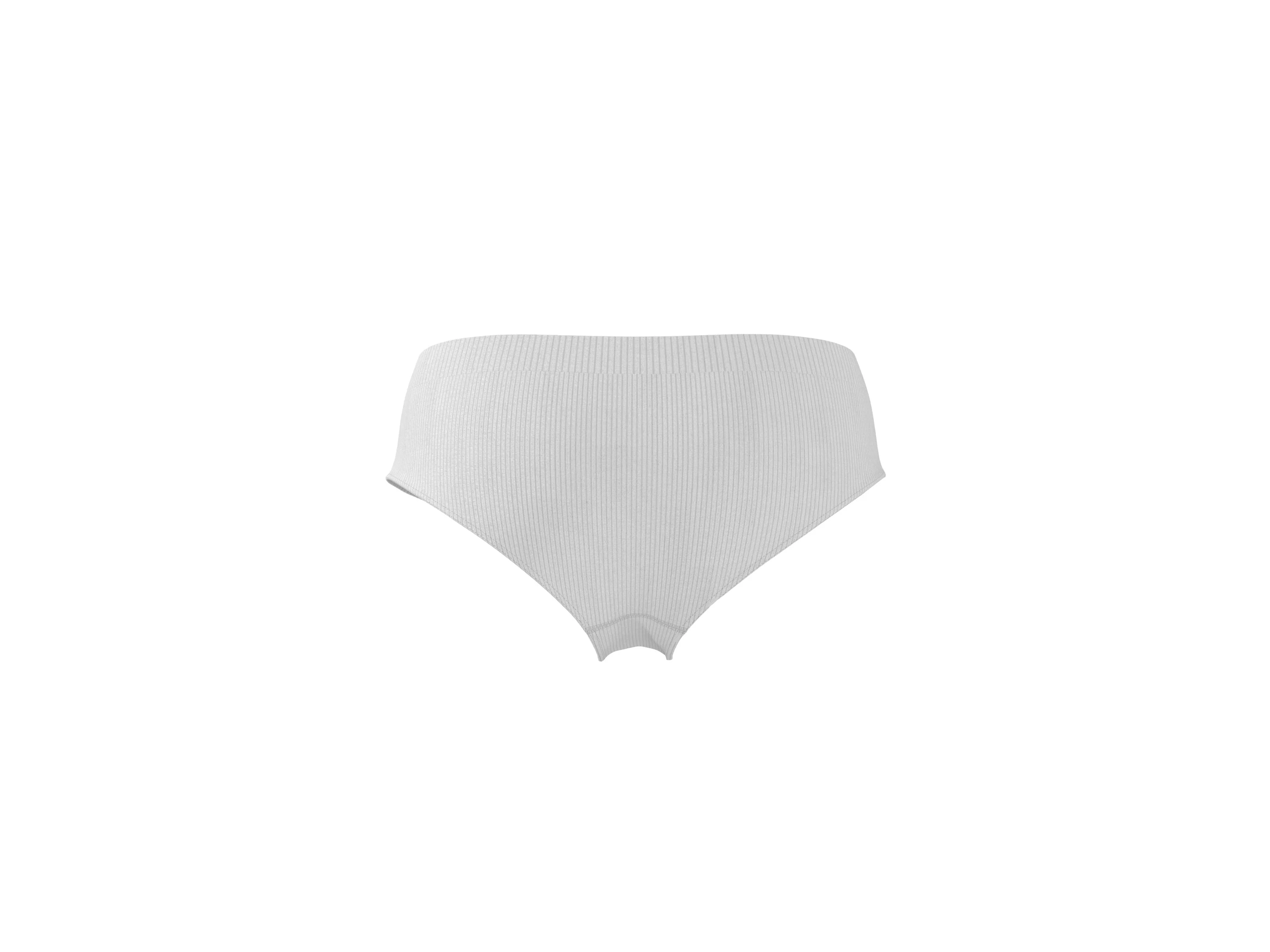 ESMARA® Damen Gerippte Hipster, 2 Stück (Grau, S(36/38)) – Bild 4 von 4