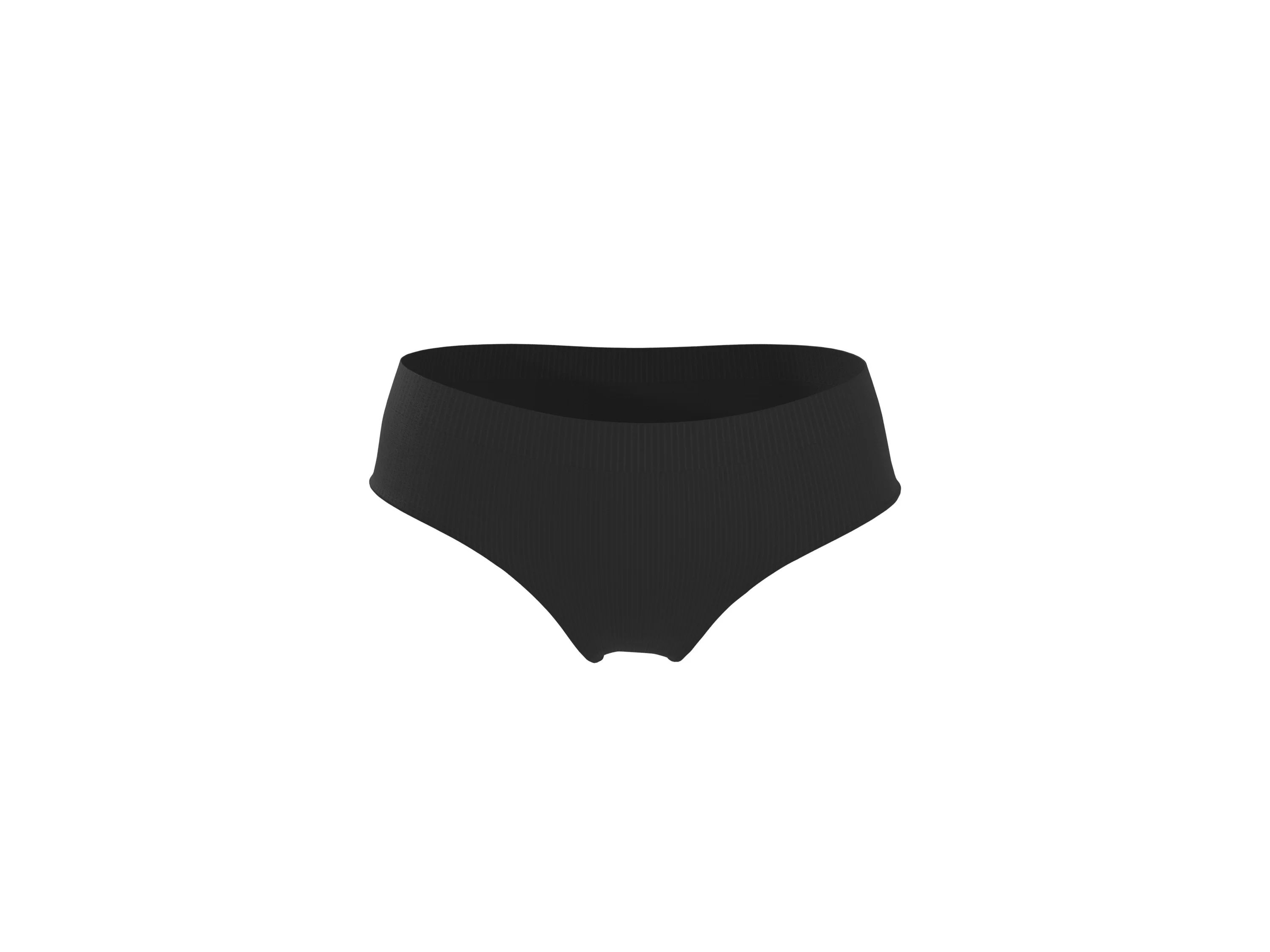 ESMARA® Damen Gerippte Hipster, 2 Stück (Schwarz, XL(48/50)) – Bild 4 von 4