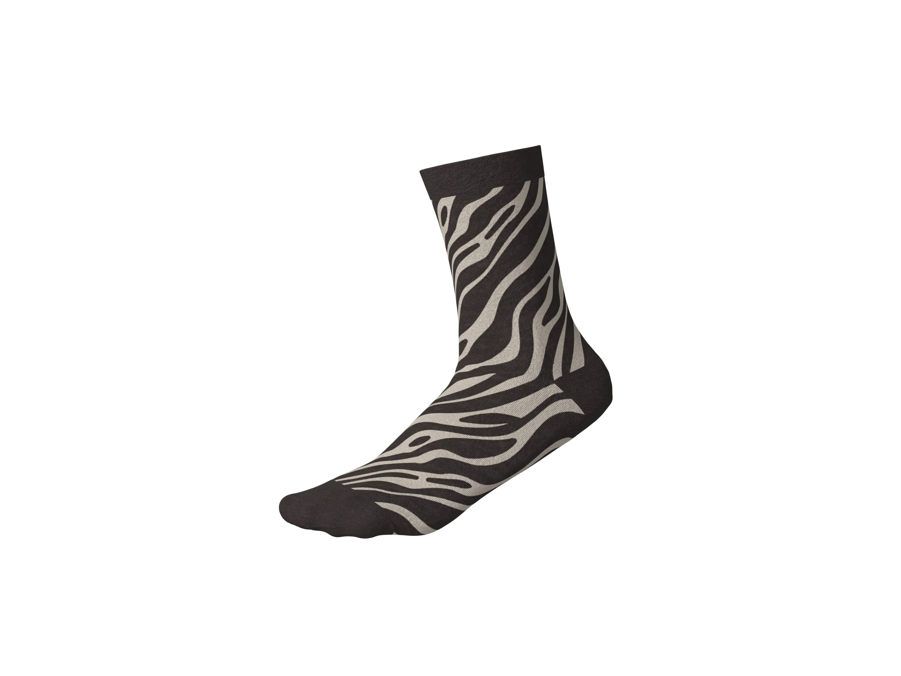 ESMARA® Damen Gerippte Socken / Socken, 5 Stück (gemustert/braun/weiß/schwarz, 39-42) – Bild 2 von 4
