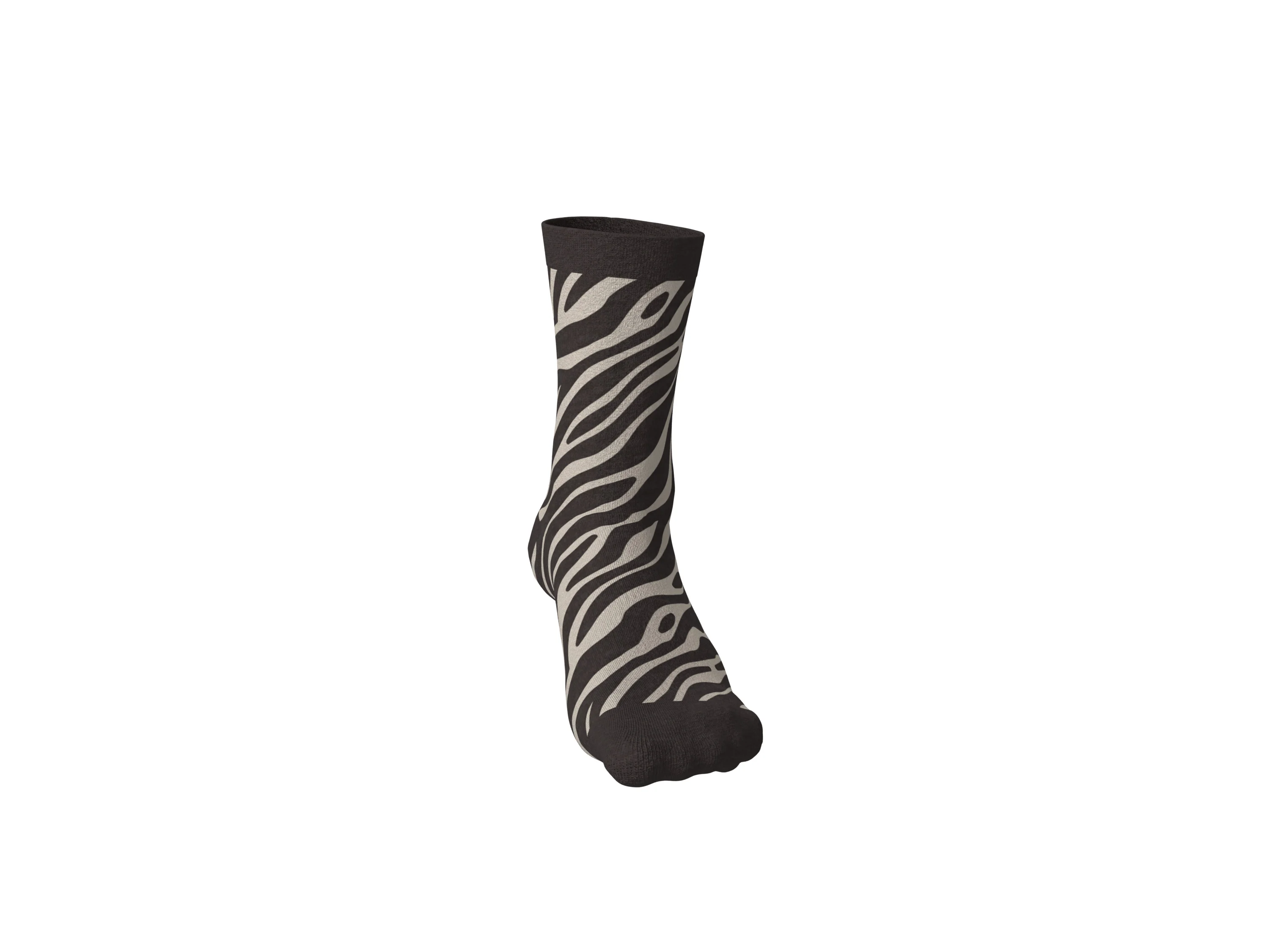 ESMARA® Damen Gerippte Socken / Socken, 5 Stück (gemustert/braun/weiß/schwarz, 39-42) – Bild 3 von 4