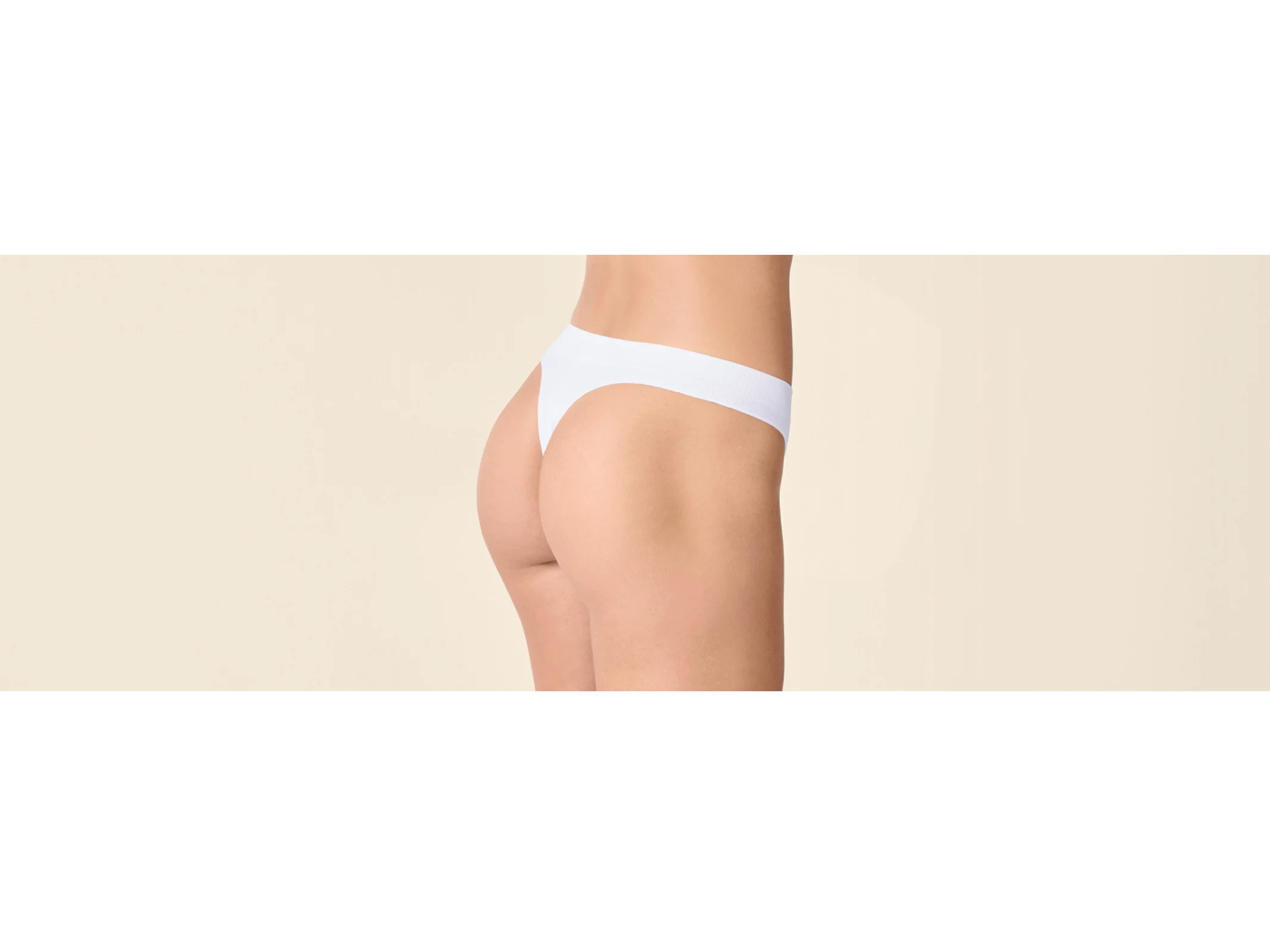 ESMARA® Damen Gerippte Strings, 3 Stück (Weiß, S(36/38)) – Bild 4 von 4