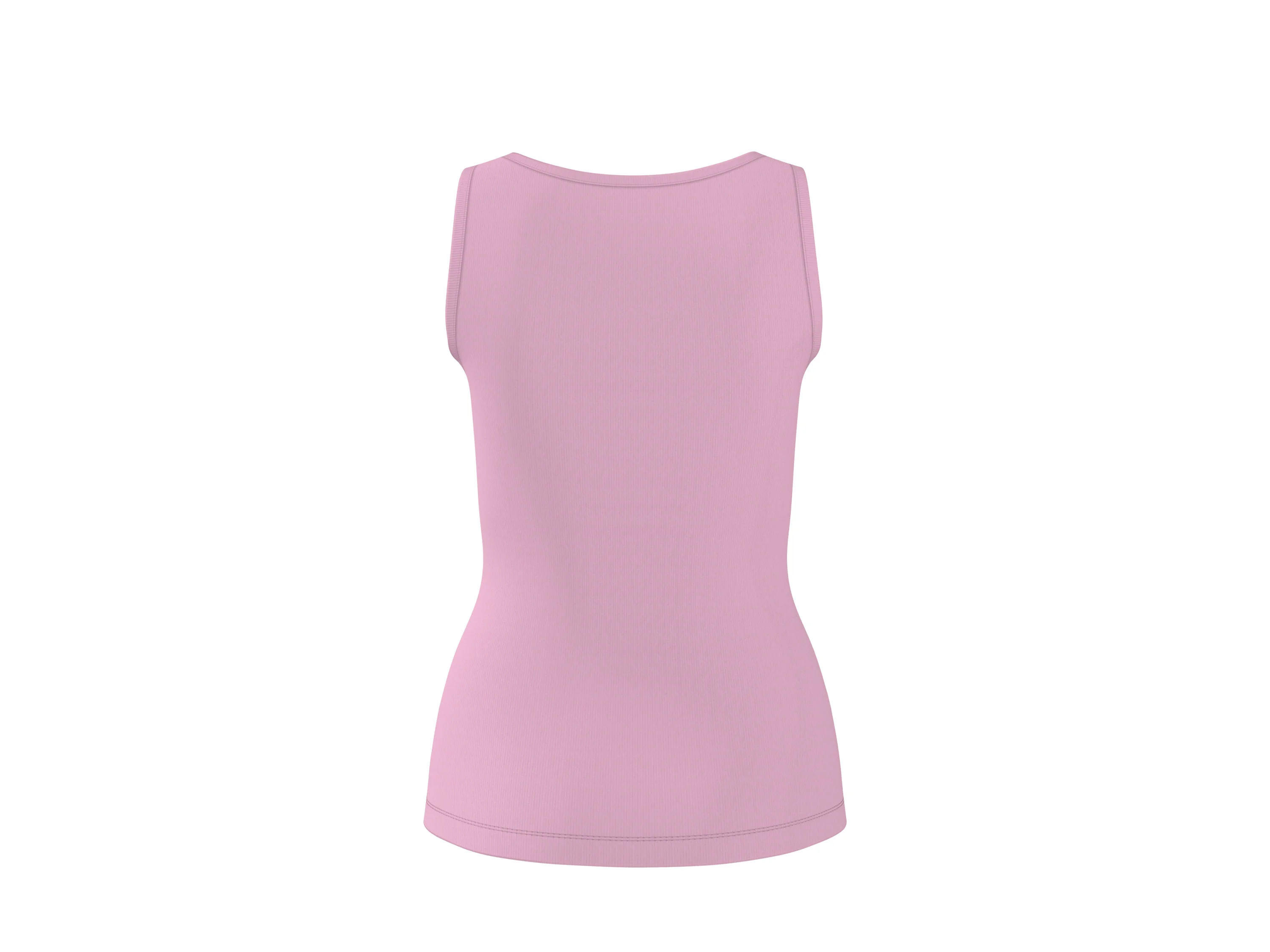 ESMARA® Damen Gerippte Tops, 2 Stück (rot/pink, XS(32/34)) – Bild 3 von 4