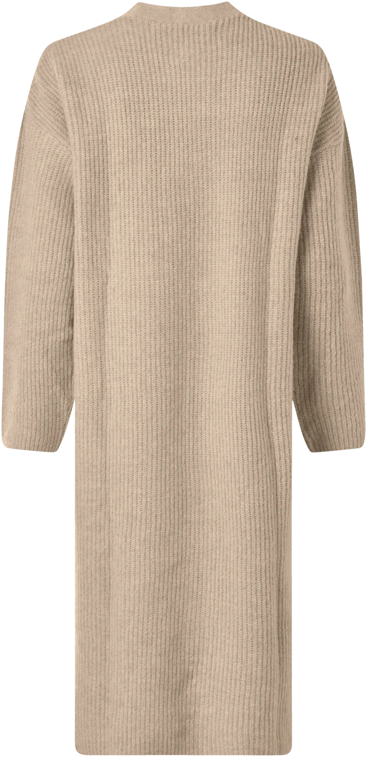 ESMARA® Damen Grobstrick-Cardigan (Beige, M(40/42)) – Bild 3 von 4