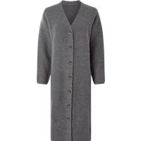 ESMARA® Damen Grobstrick-Cardigan (Grau, L(44/46))