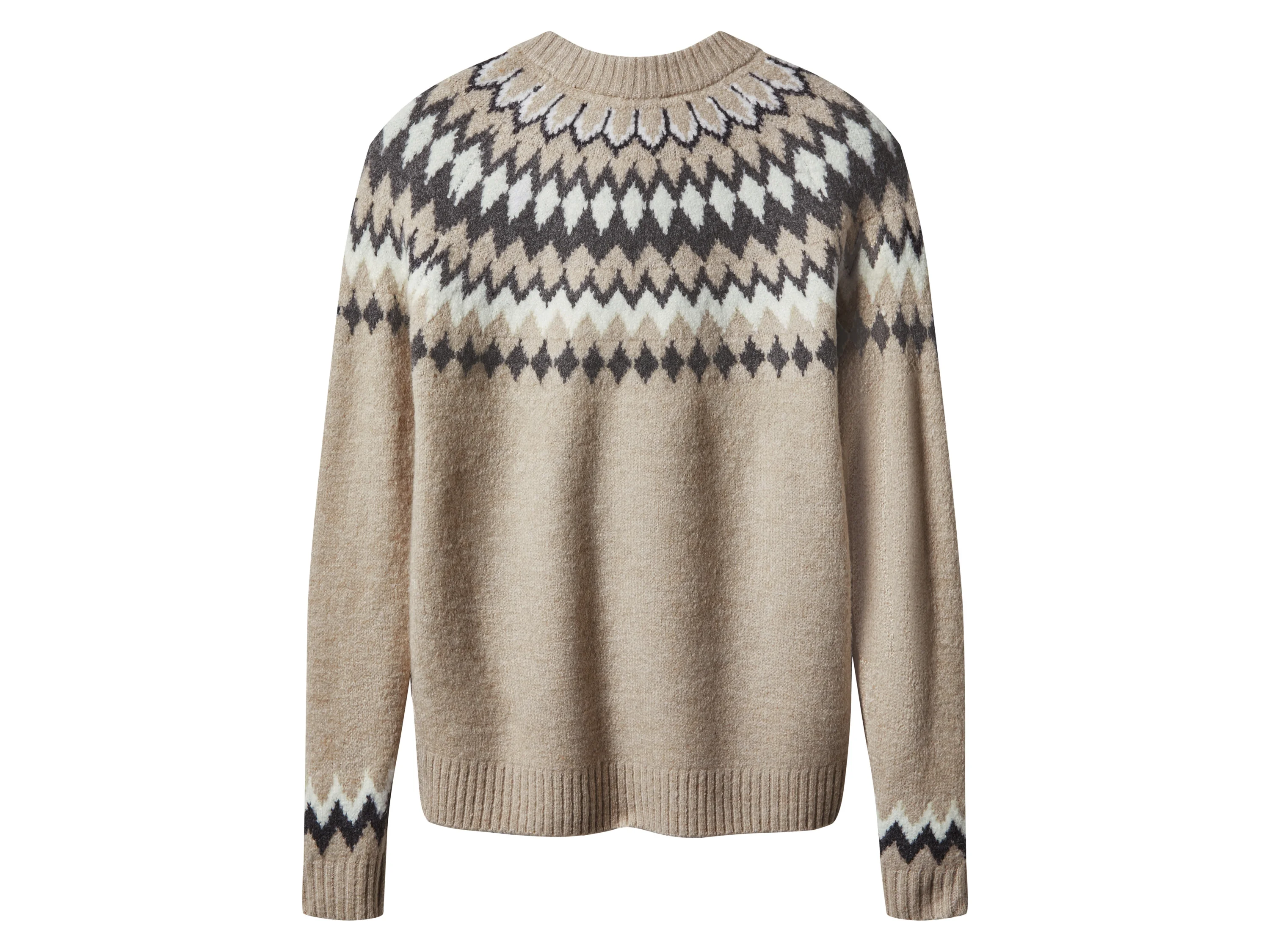 ESMARA® Damen Grobstrick-Pullover (Beige, S(36/38)) – Bild 3 von 4