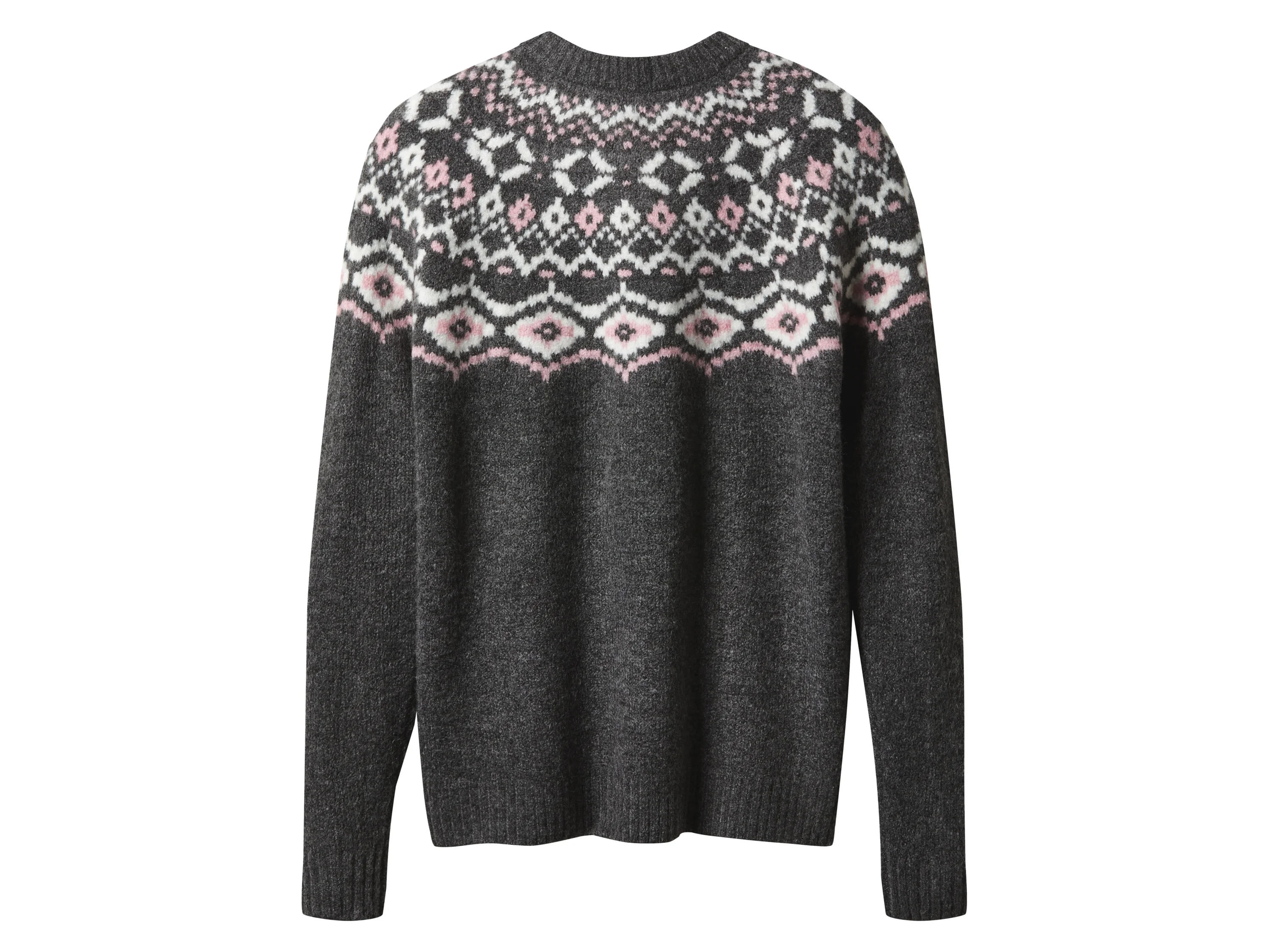 ESMARA® Damen Grobstrick-Pullover (Dunkelgrau, S(36/38)) – Bild 3 von 3