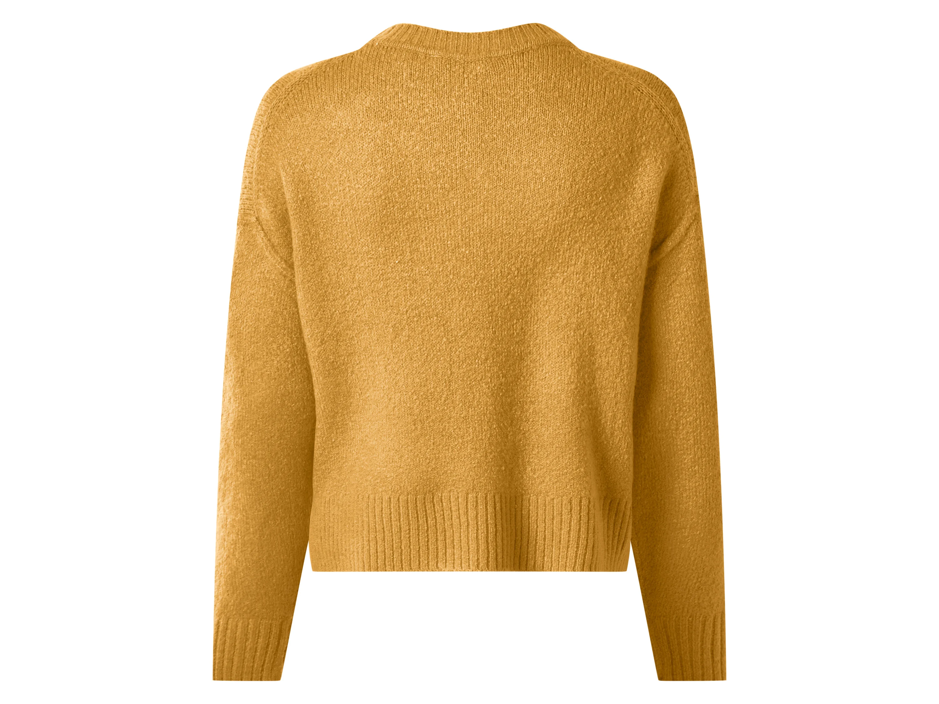 ESMARA® Damen Grobstrick-Pullover (Gelb, M(40/42)) – Bild 3 von 4