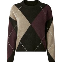 ESMARA® Damen Grobstrick-Pullover (Schwarz, XS(32/34))