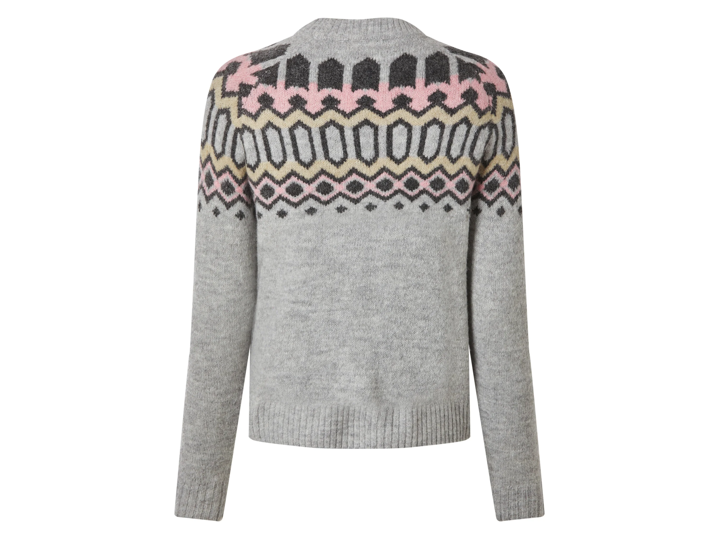 ESMARA® Damen Grobstrickpullover (Grau, XS(32/34)) – Bild 3 von 3
