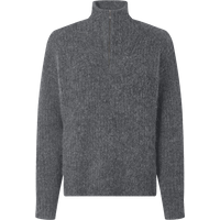 ESMARA® Damen Grobstricktroyer, mit Wollanteil (Grau, L(44/46))
