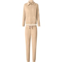 ESMARA® Damen Hausanzug Nicki (Beige, L(44/46))
