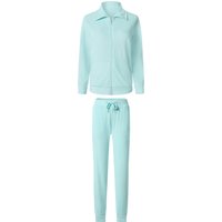 ESMARA® Damen Hausanzug Nicki (Blau, L(44/46))