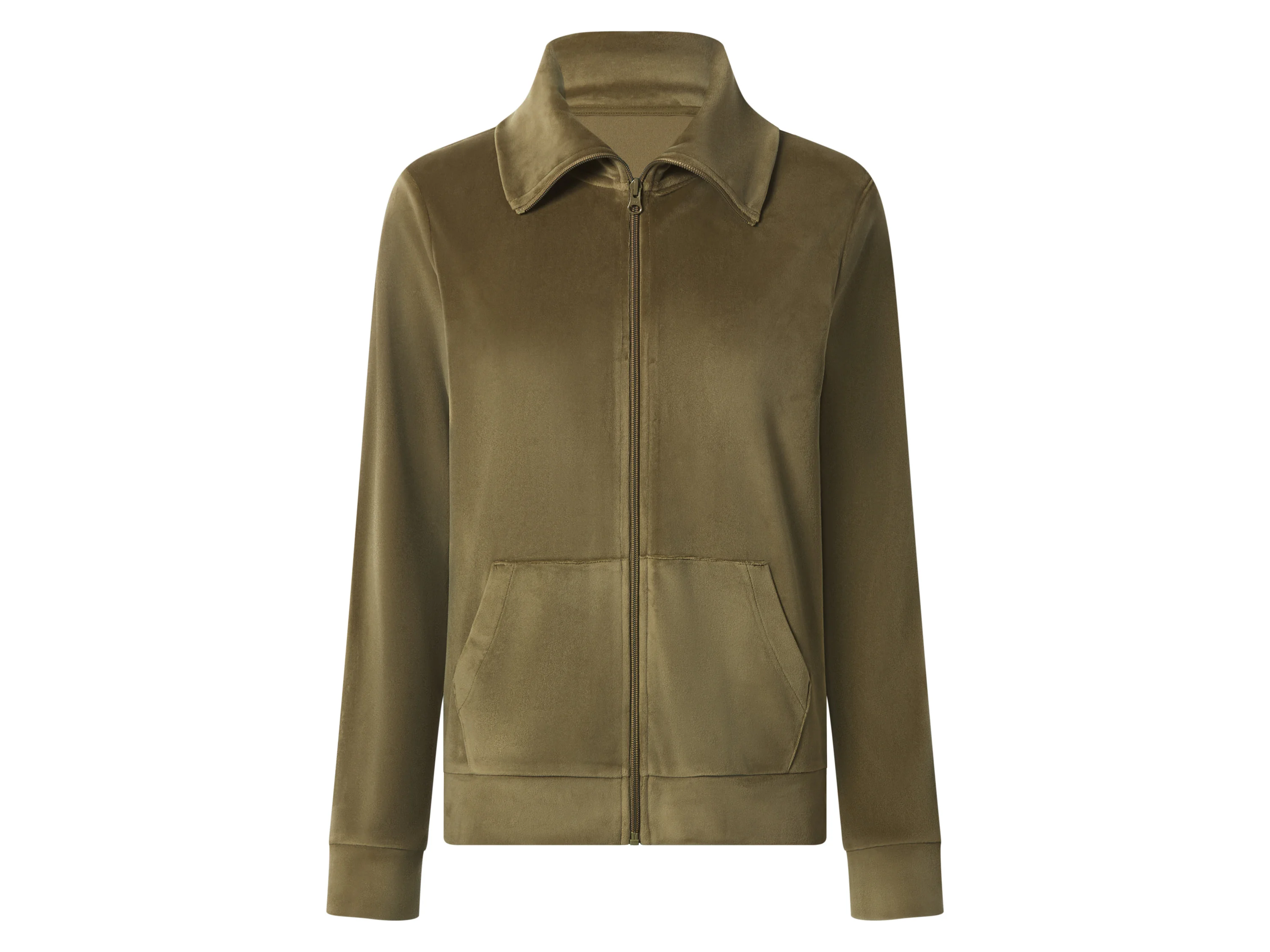 ESMARA® Damen Hausanzug Nicki (Olive, XS(32/34)) – Bild 3 von 4