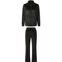ESMARA® Damen Hausanzug Nicki (Schwarz, M(40/42))