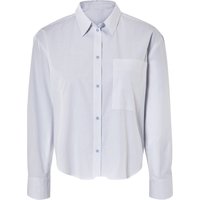 ESMARA® Damen Hemd (Steifen blau/weiß, 42)