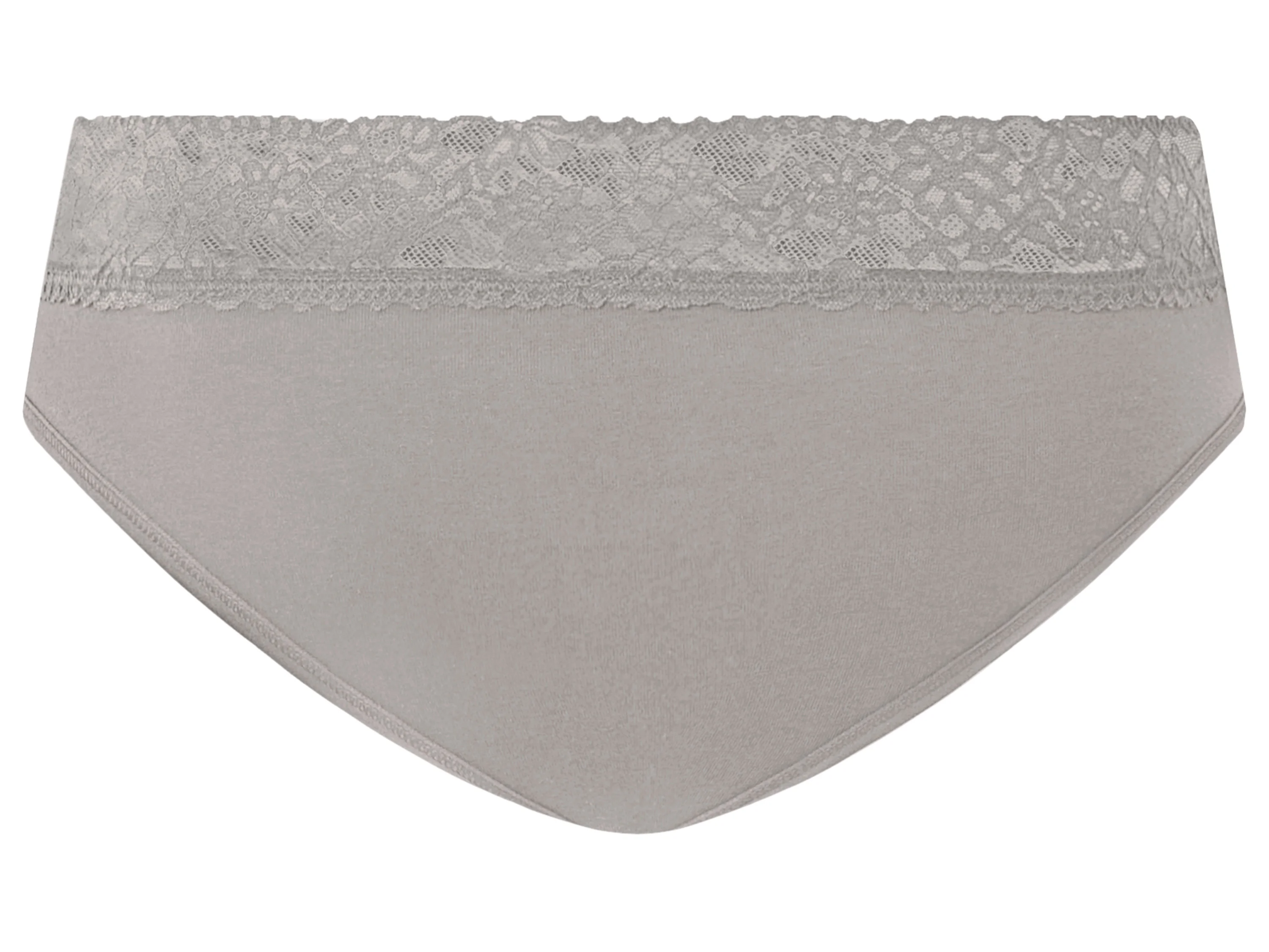 ESMARA® Damen Hipster, 5 Stück (grau/creme, M(40/42)) – Bild 4 von 4