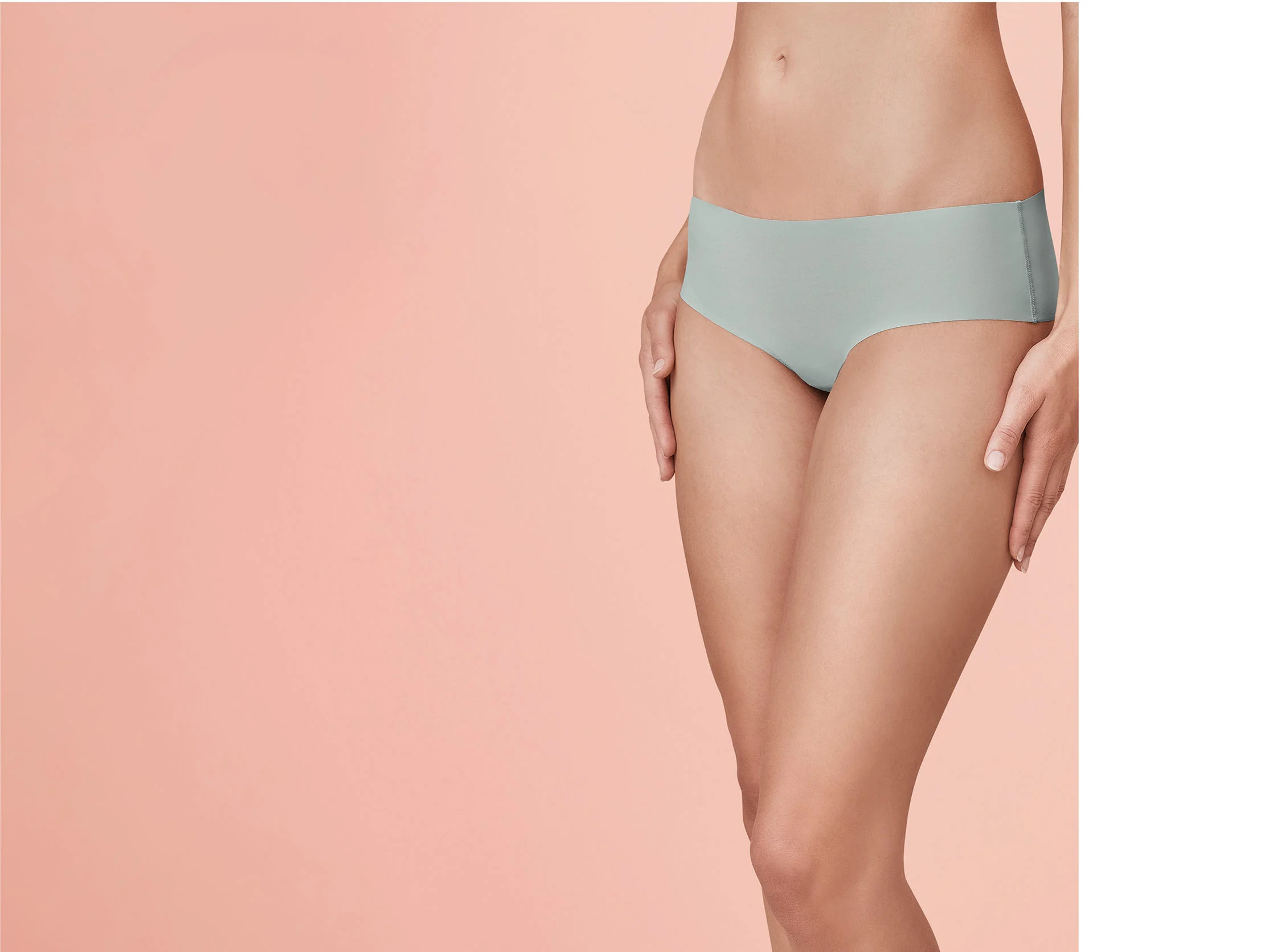ESMARA® Damen Hipster 3er Set (mint/weiß, XS(32/34)) – Bild 3 von 4