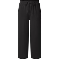 ESMARA® Damen Hose, Wide Leg (Schwarz, XL(48/50))
