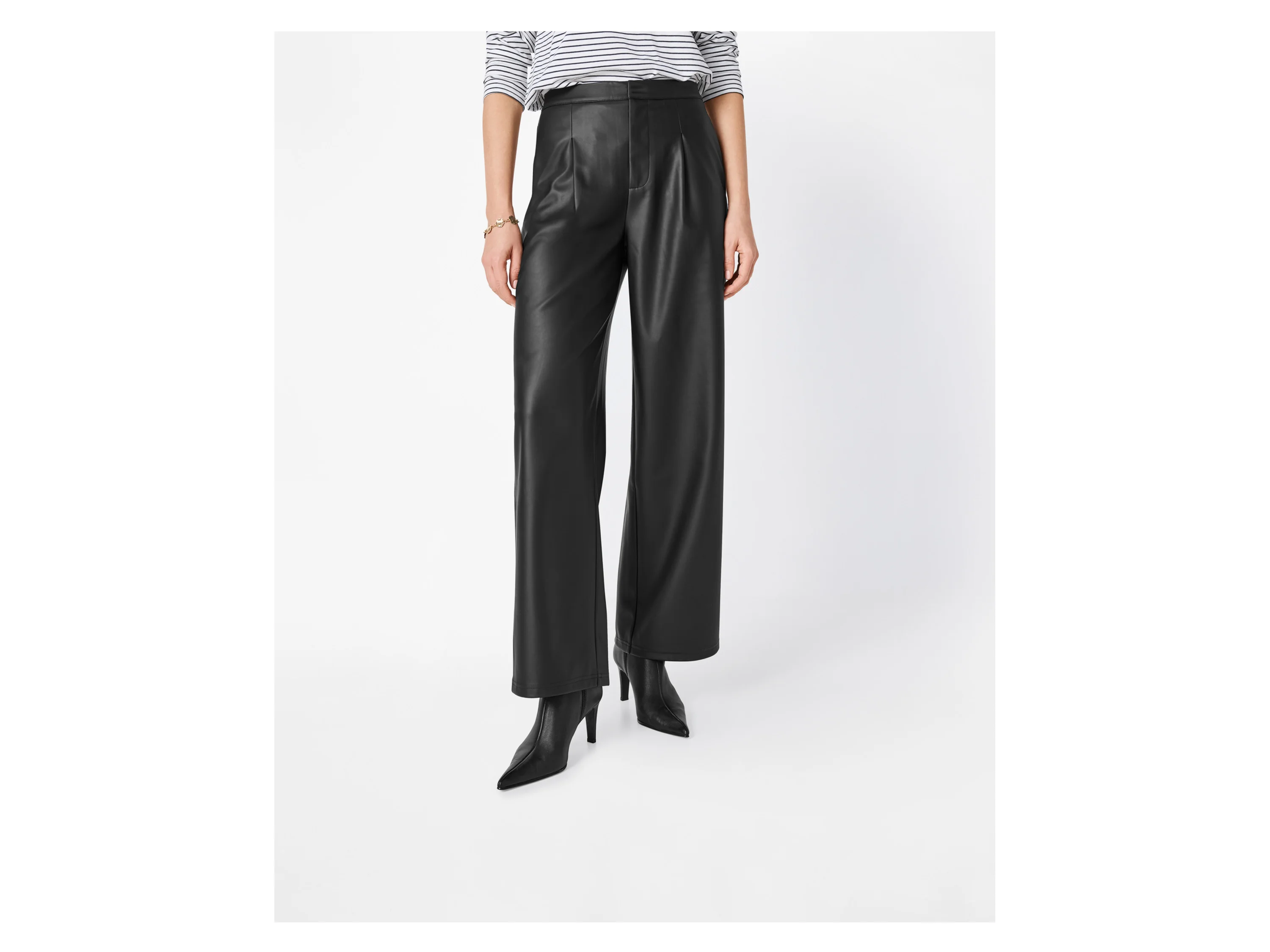 ESMARA® Damen Hose, Wide-Leg-Hose (breit, 36) – Bild 2 von 4