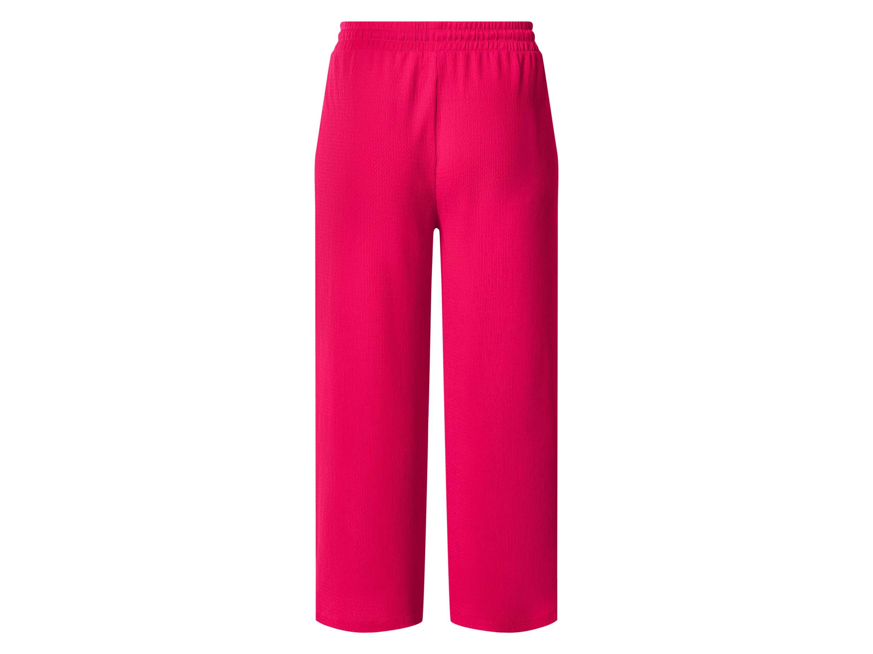 ESMARA® Damen Hose, Wide Leg (Pink, 3XL(56/58)) – Bild 2 von 2