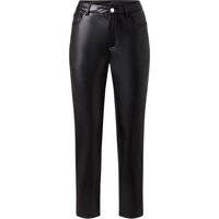ESMARA® Damen Hose, in Lederoptik (Schwarz, 42)
