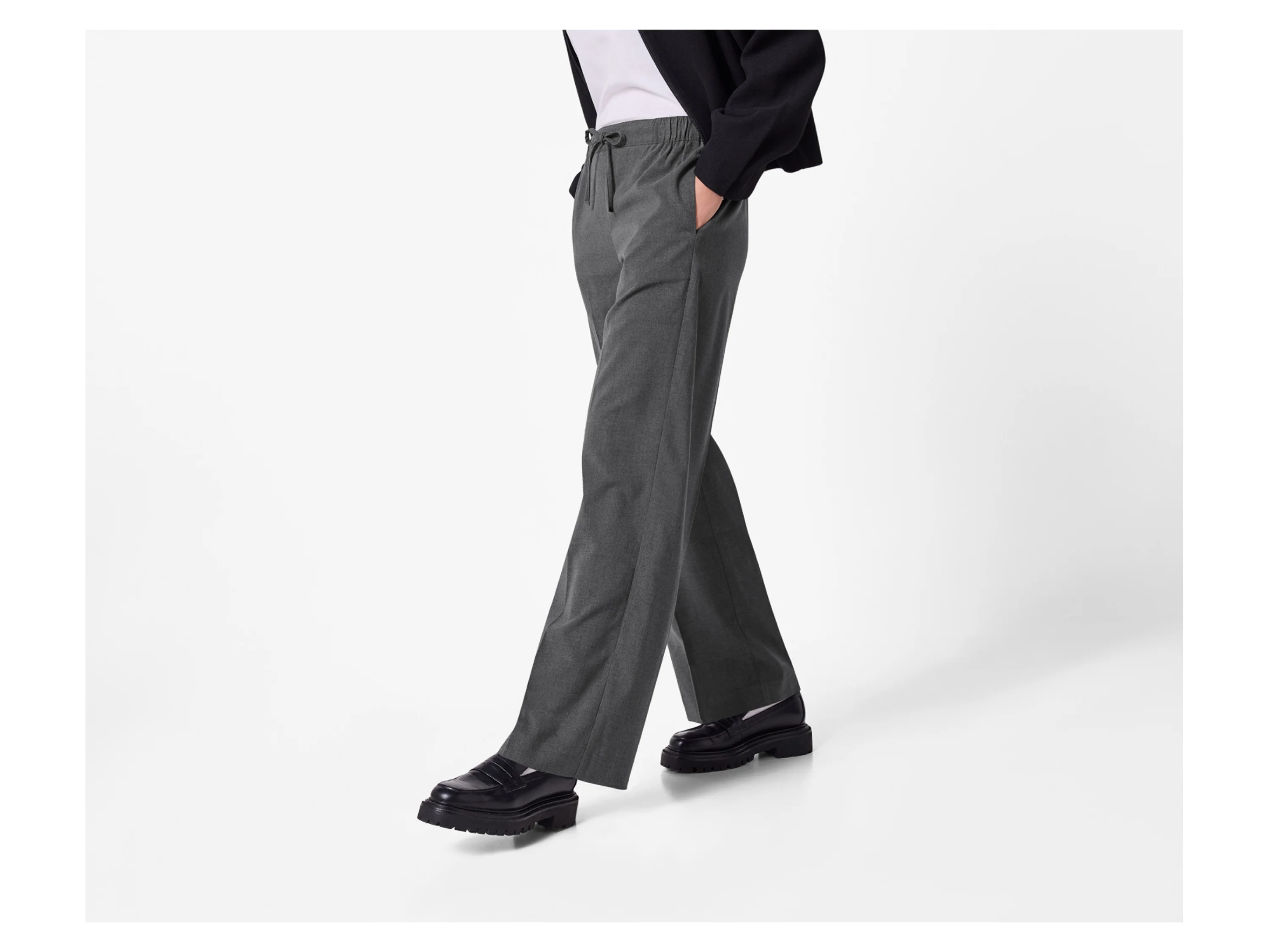 ESMARA® Damen Hose (Anthrazit, XS(32/34)) – Bild 2 von 3