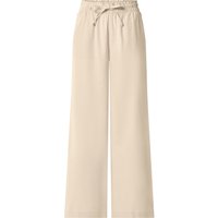 ESMARA® Damen Hose mit Leinen (Beige, S(36/38))