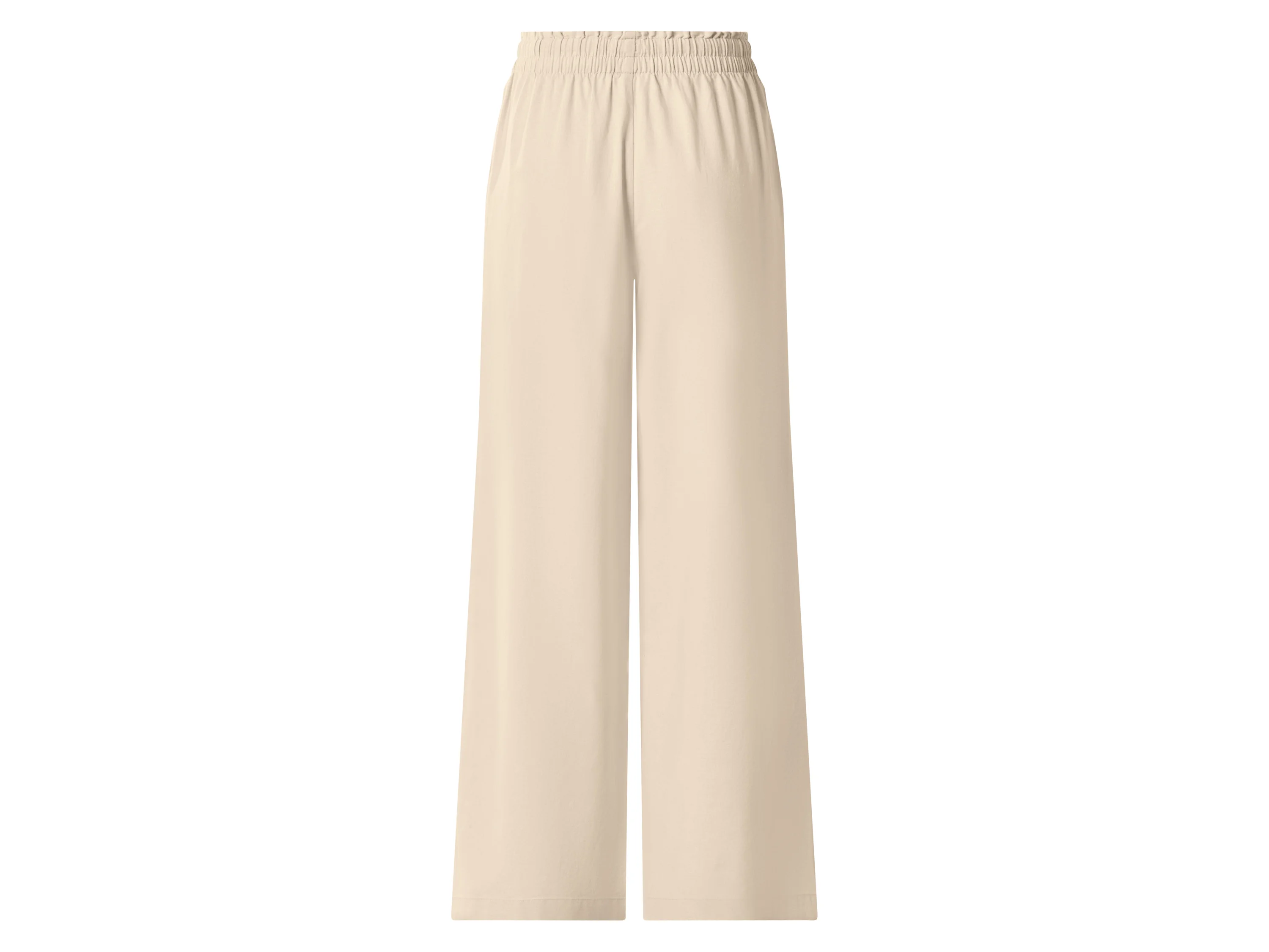 ESMARA® Damen Hose mit Leinen (Beige, S(36/38)) – Bild 3 von 4