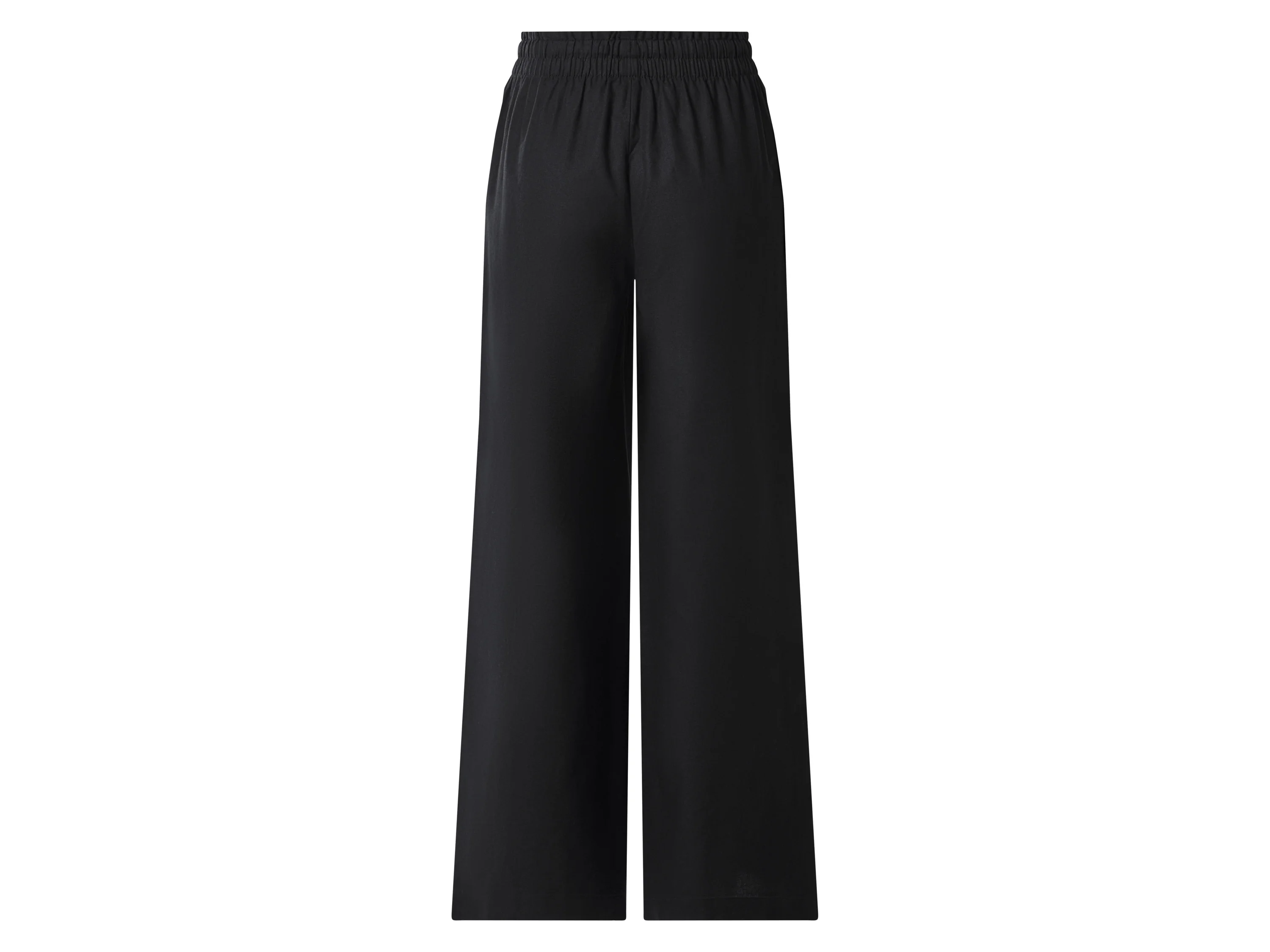 ESMARA® Damen Hose mit Leinen (Schwarz, XS(32/34)) – Bild 3 von 4