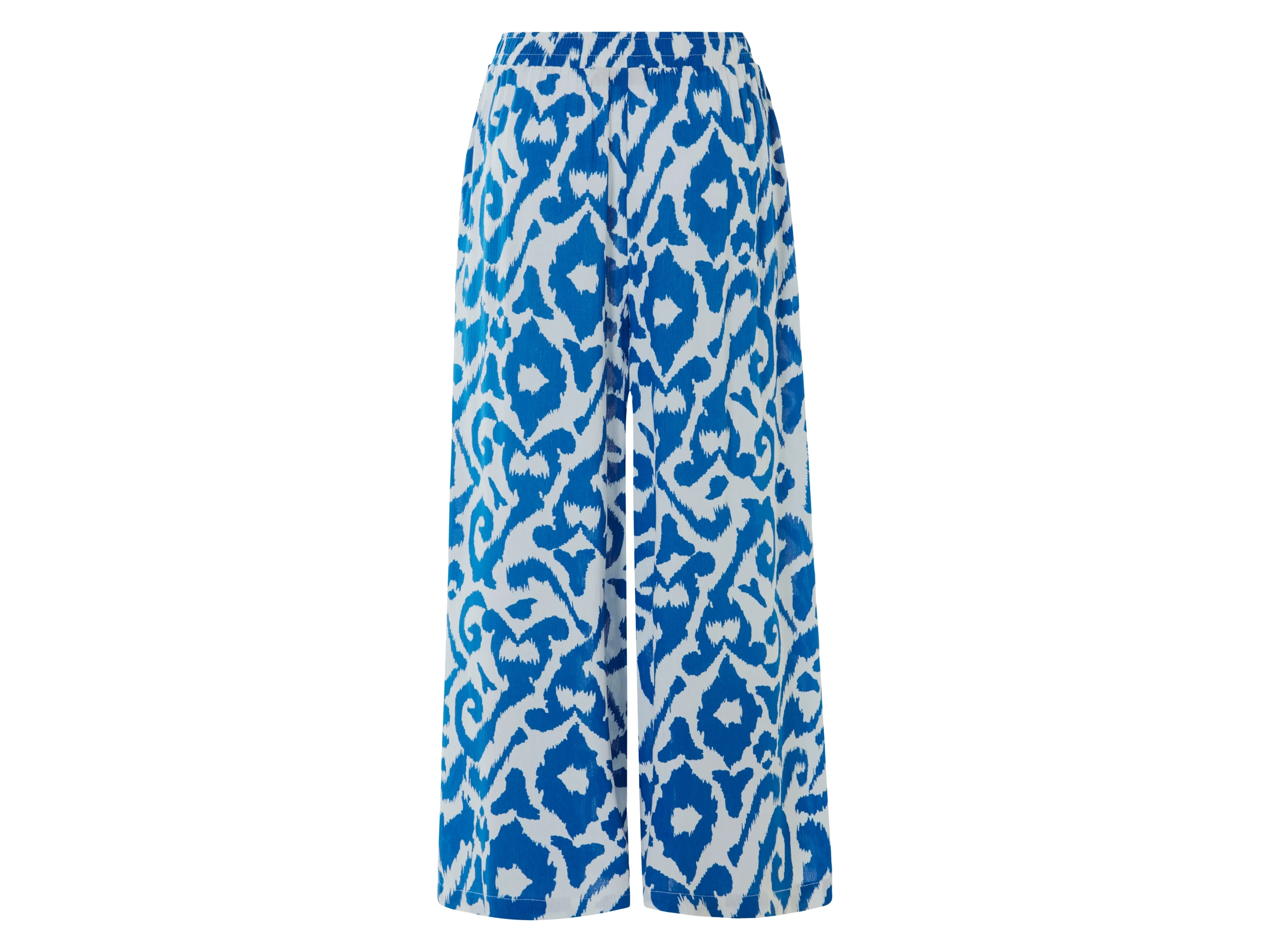 ESMARA® Damen Hose (Muster/blau, M(40/42)) – Bild 3 von 4