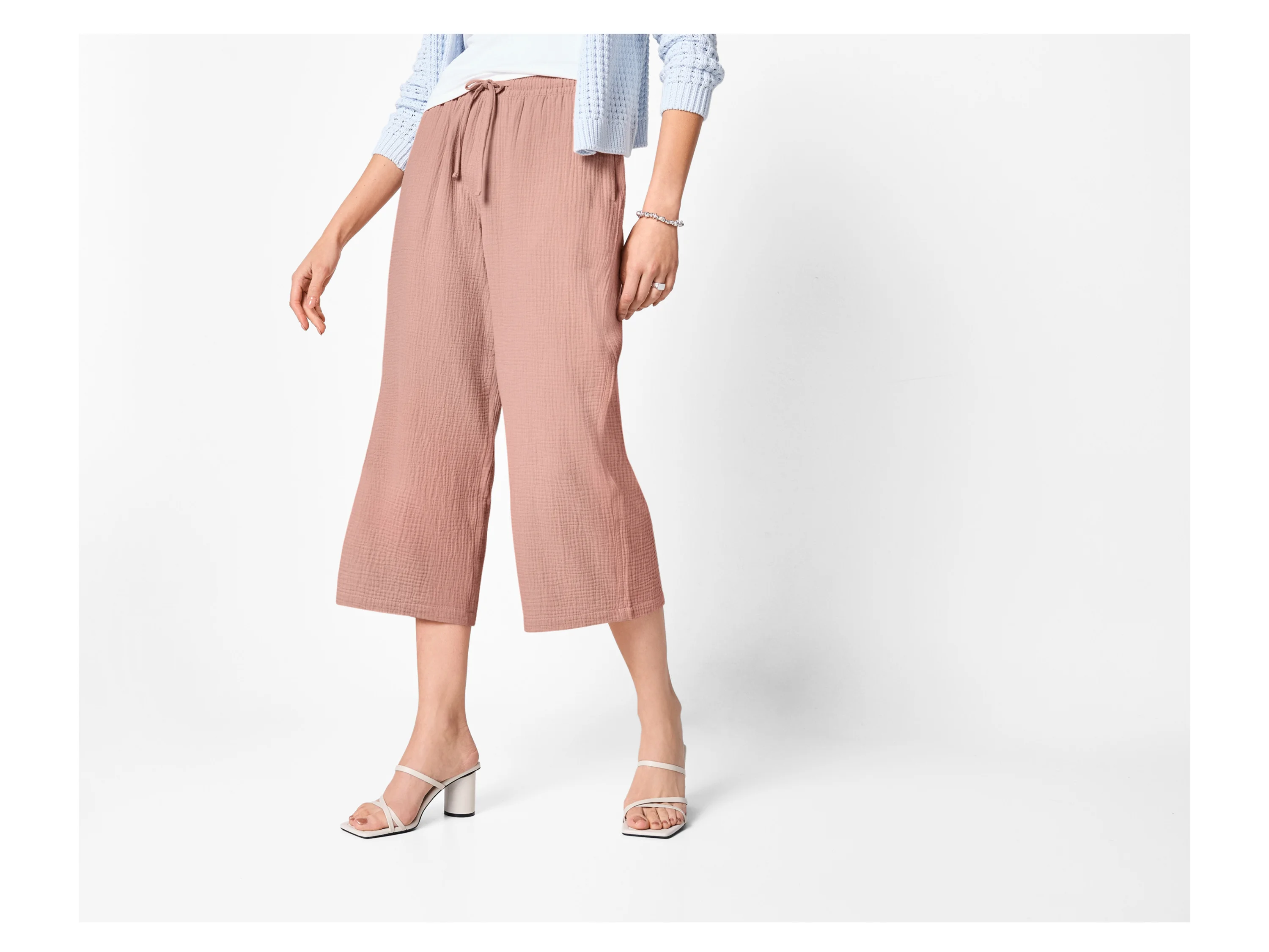 ESMARA® Damen Hose (Rosa, XS(32/34)) – Bild 2 von 4