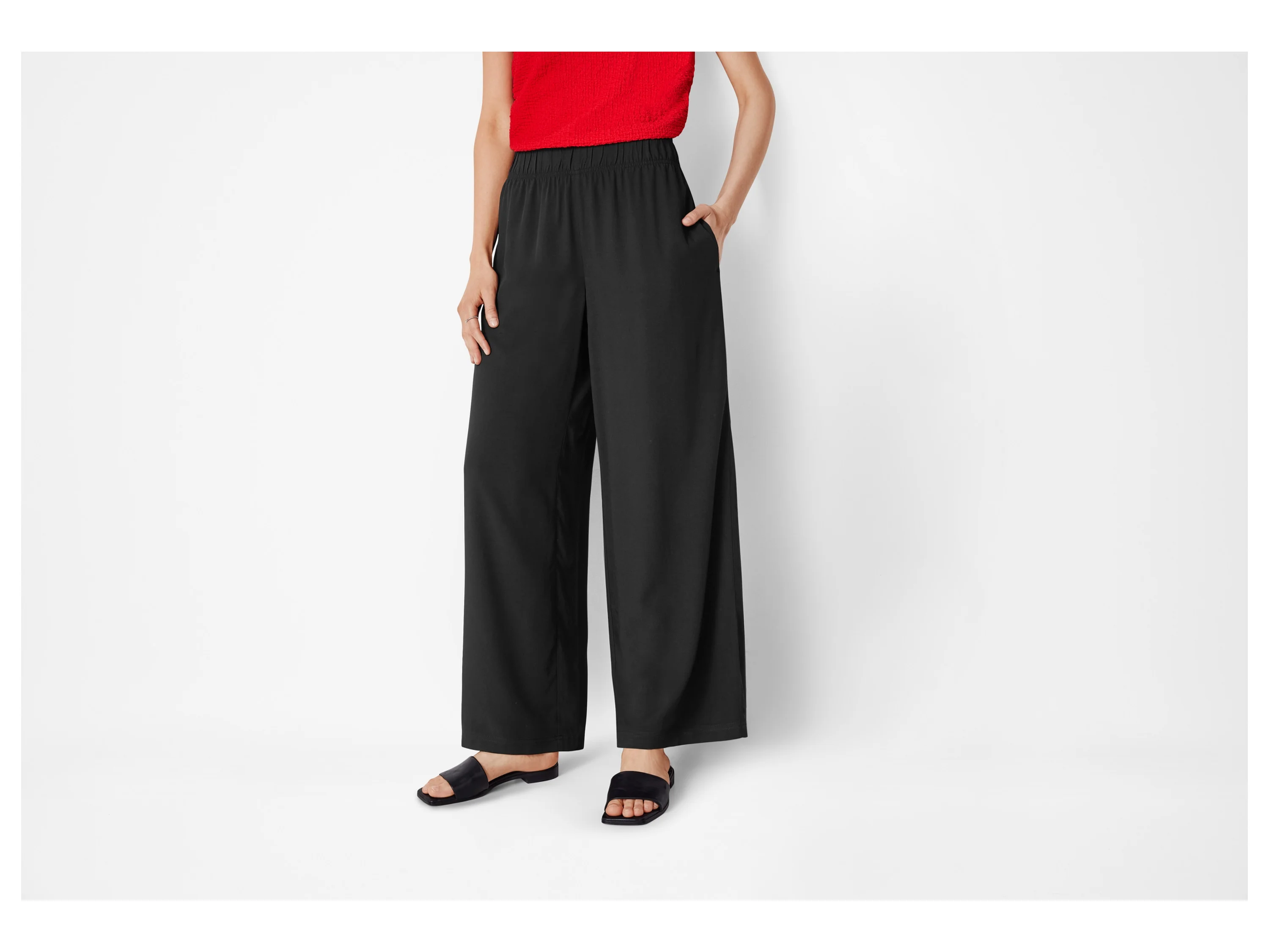 ESMARA® Damen Hose (Schwarz, XS(32/34)) – Bild 2 von 3