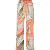 ESMARA® Damen Hose Web (koralle/olive, 38)