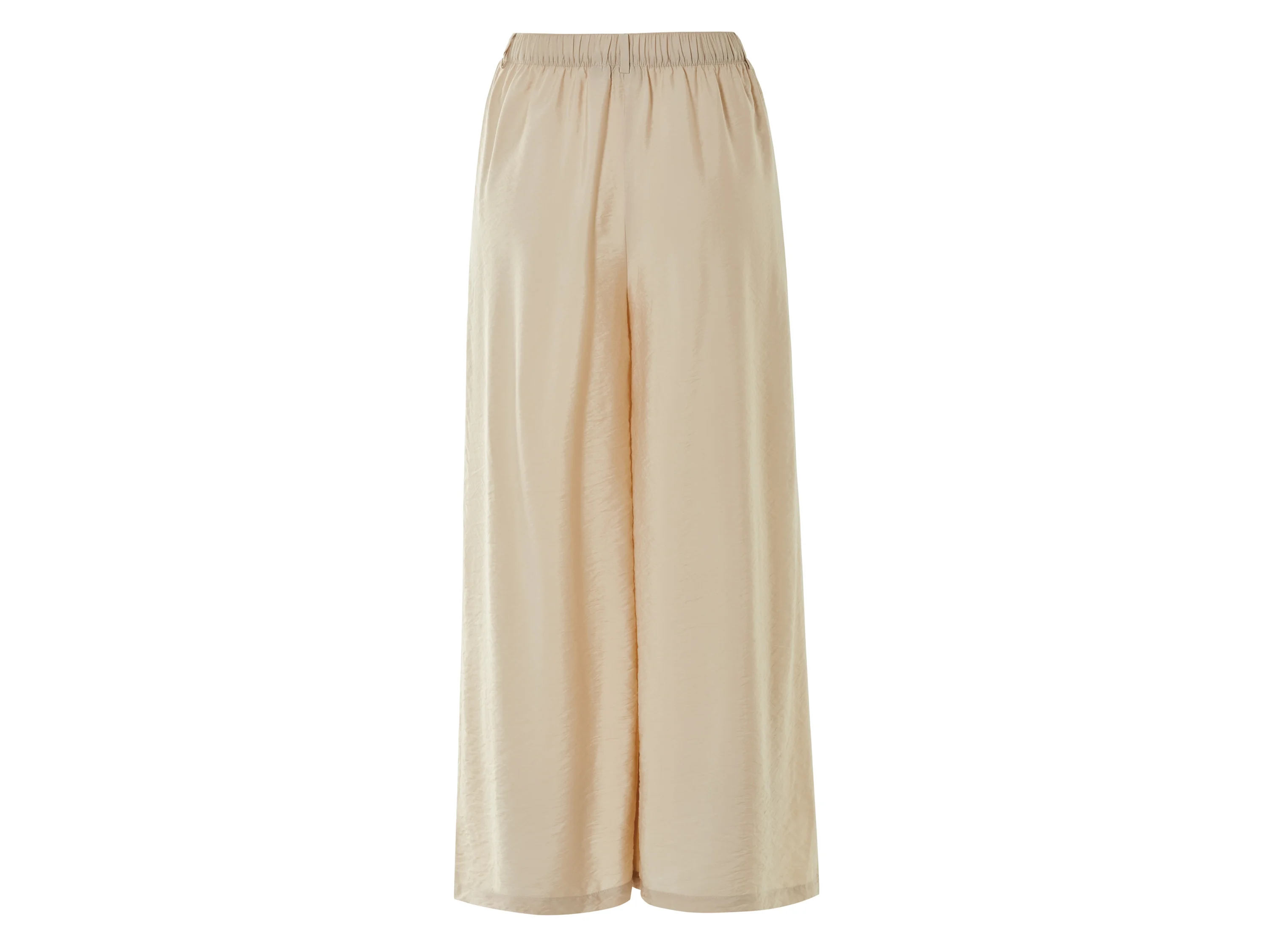 ESMARA® Damen Hose Wide Leg (Beige, 38) – Bild 3 von 3