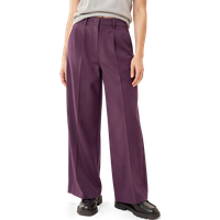ESMARA® Damen Hose Wide Leg (Bordeaux, L(44/46))
