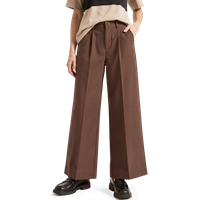 ESMARA® Damen Hose Wide Leg (Braun, L(44/46))