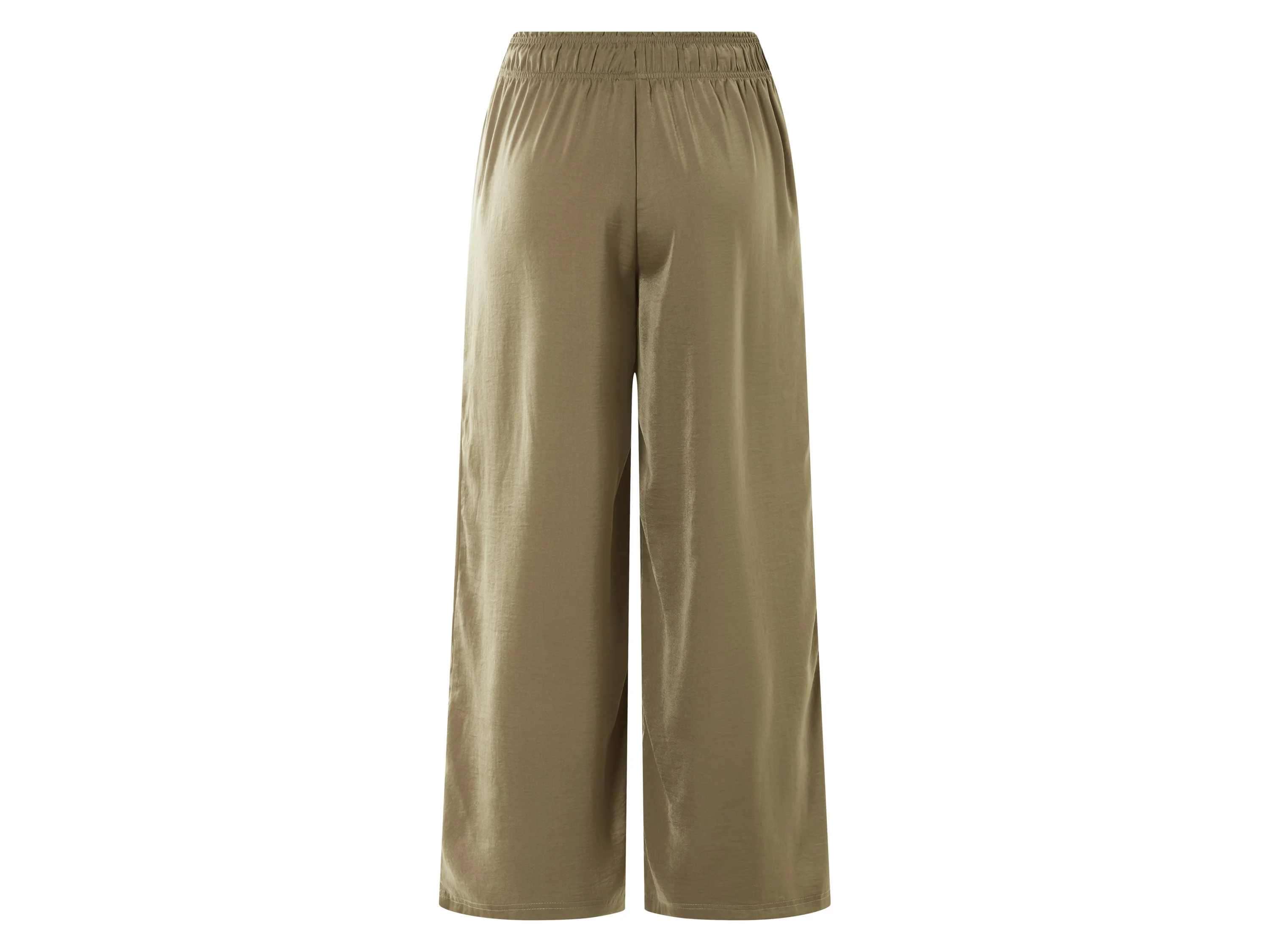 ESMARA® Damen Hose Wide Leg (Khaki, XS(32/34)) – Bild 3 von 4