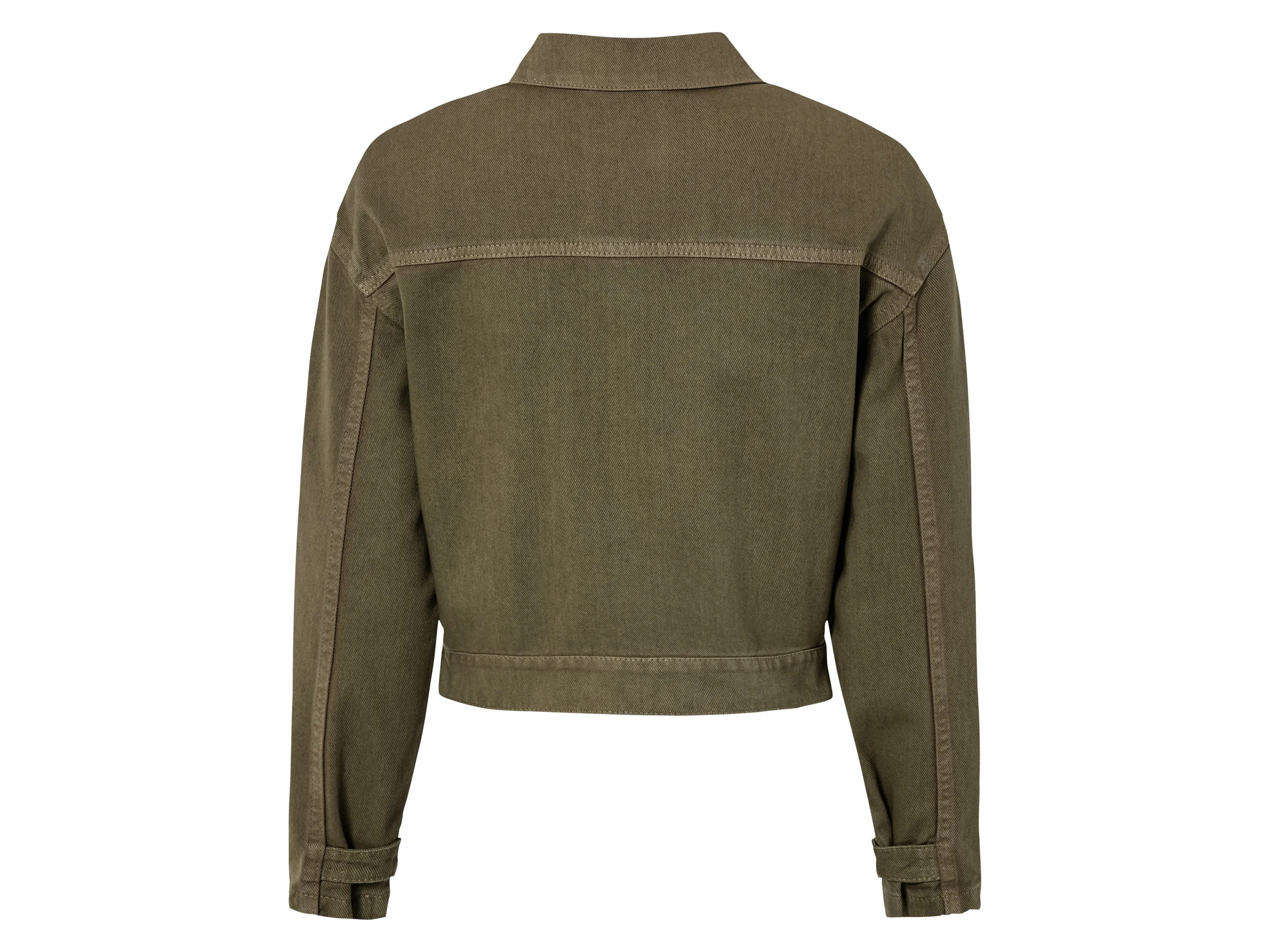 ESMARA® Damen Jacke (Khaki, L(44/46)) – Bild 3 von 4