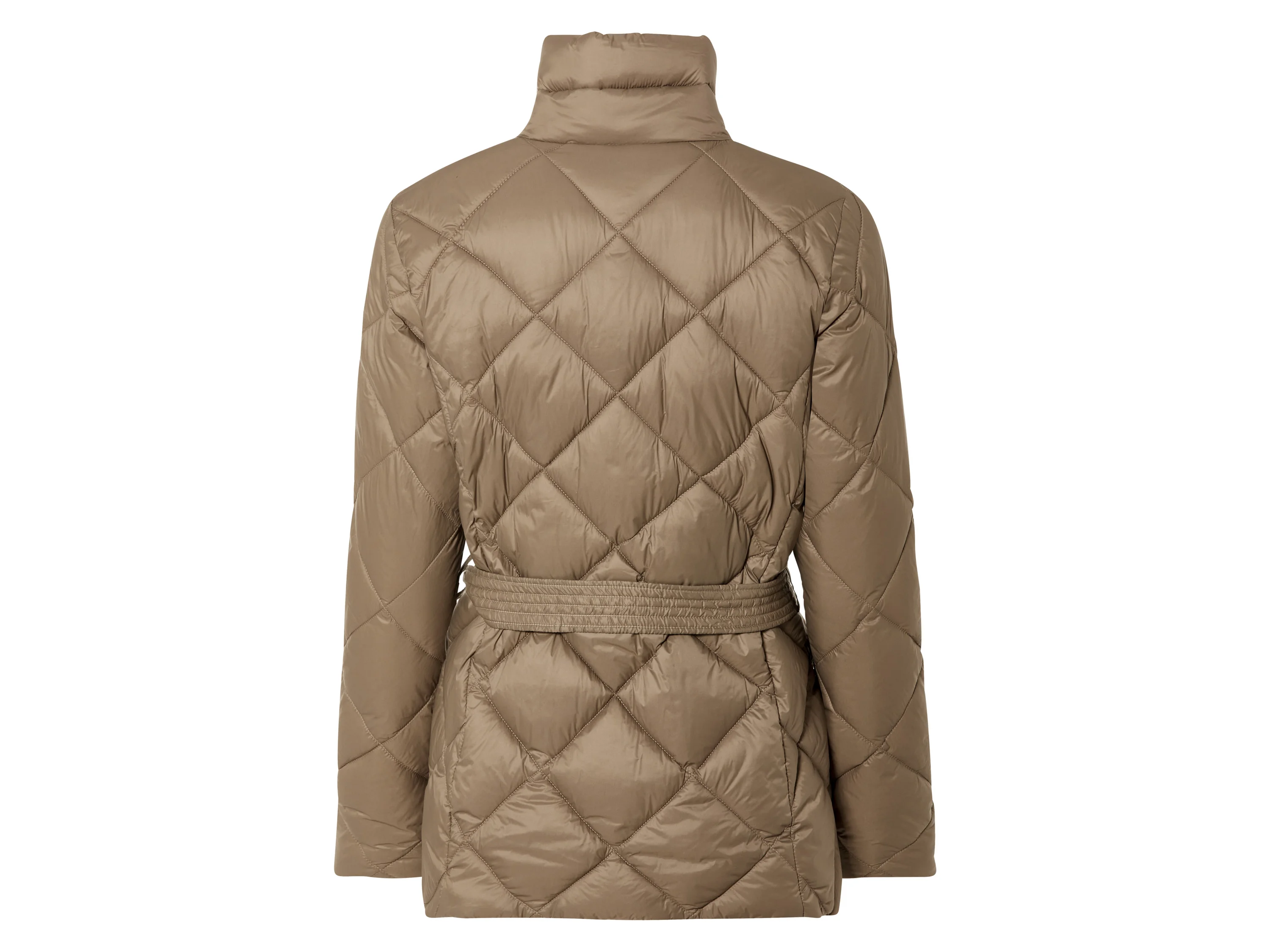 ESMARA® Damen Jacke mit Gürtel (Beige, XS(32/34)) – Bild 3 von 3
