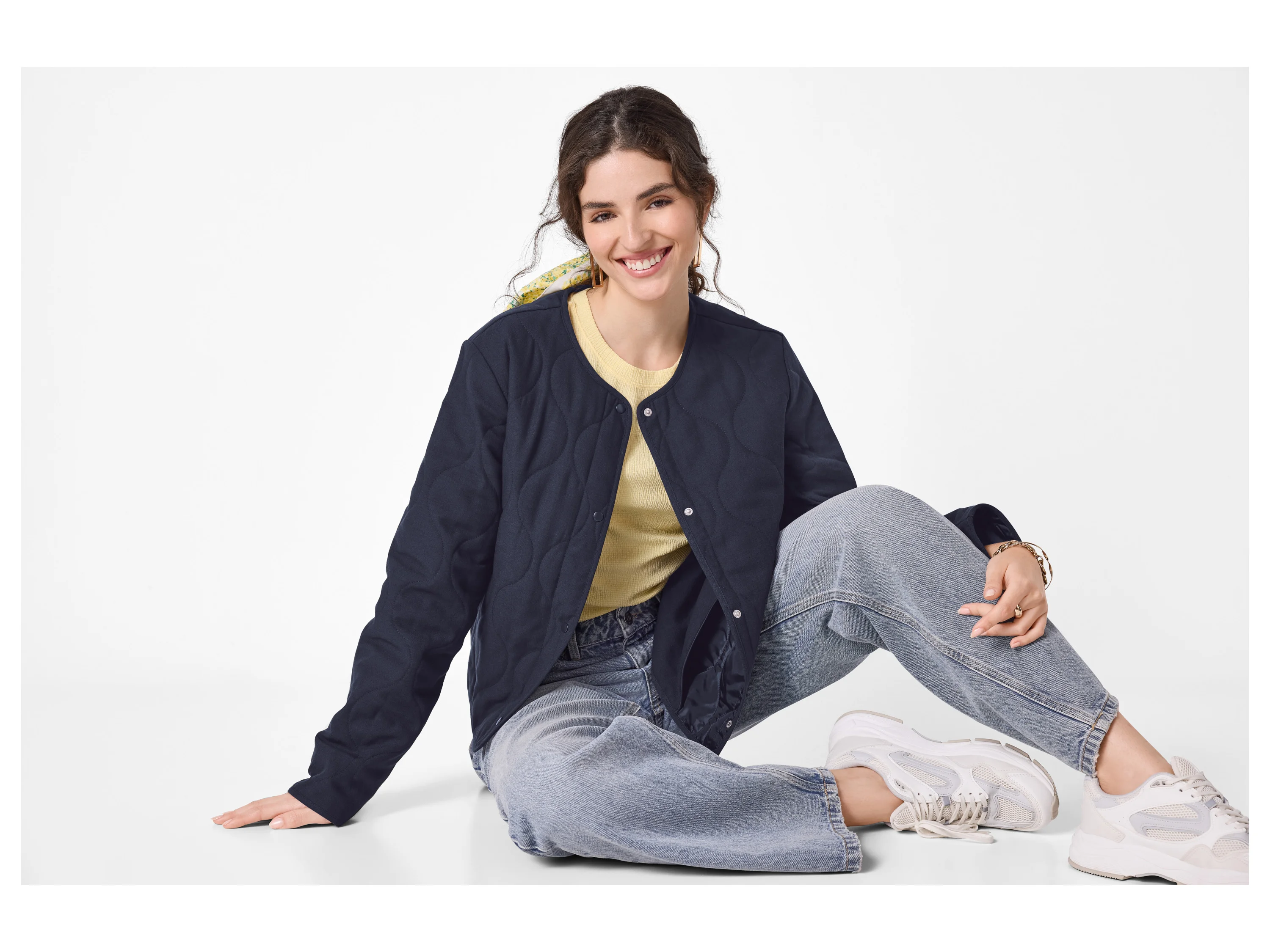 ESMARA® Damen Jacke (Navy, XS(32/34)) – Bild 2 von 3