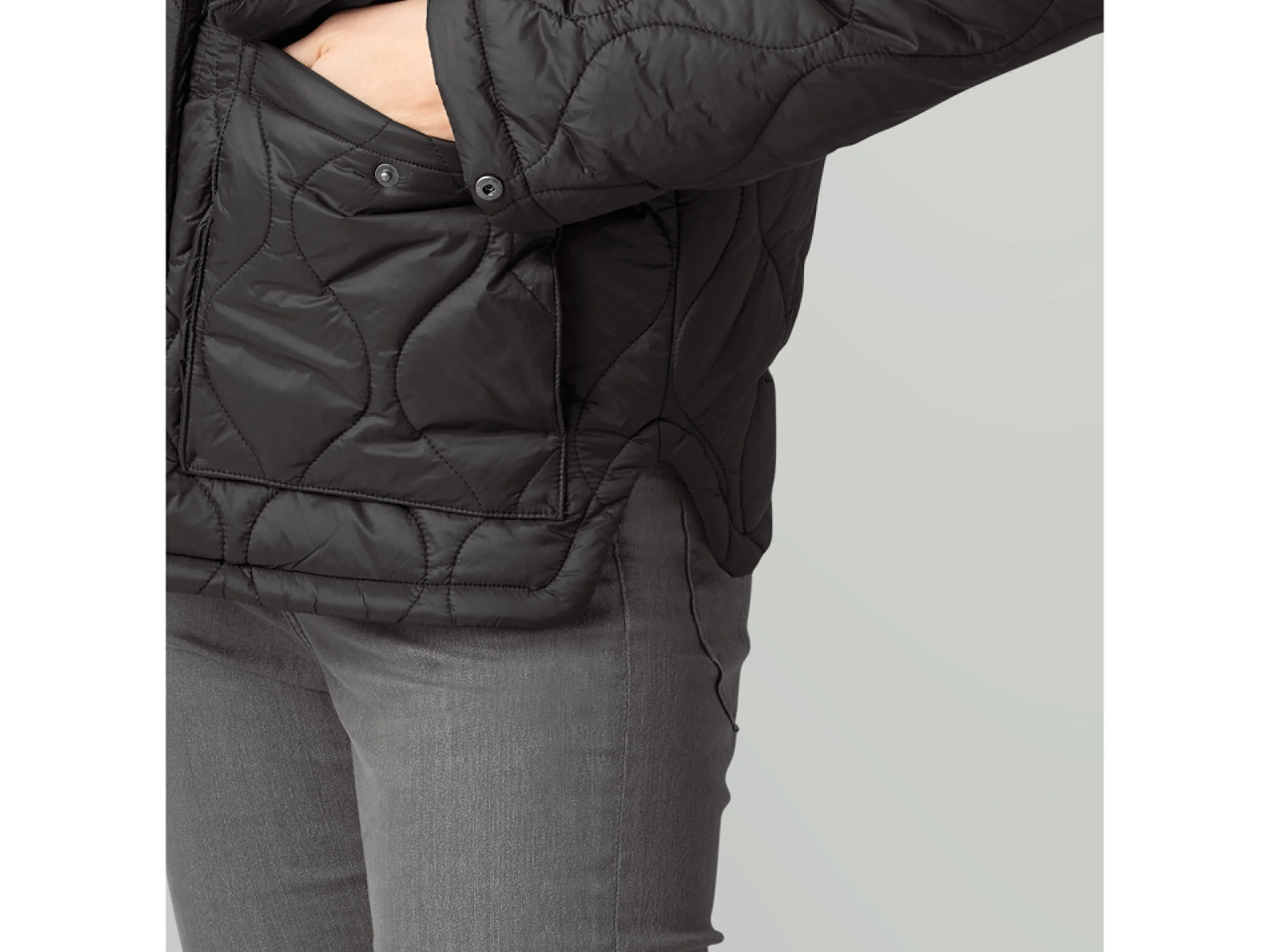 ESMARA® Damen Jacke (Schwarz, XS(32/34)) – Bild 4 von 4