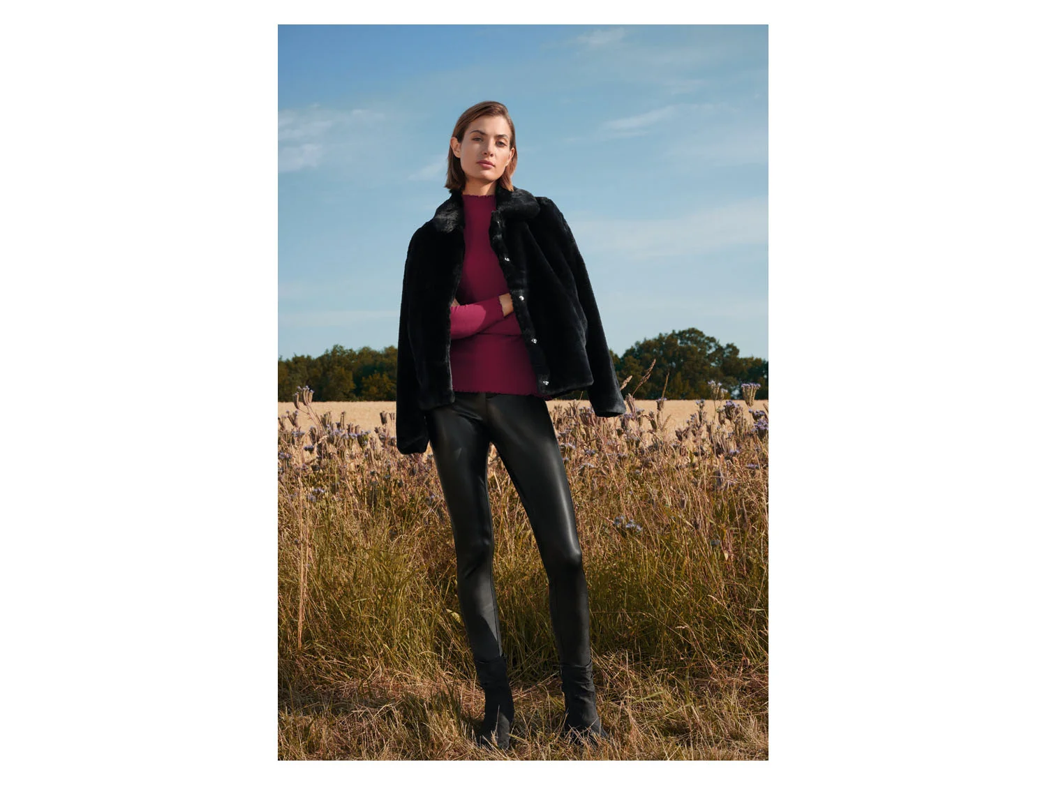 ESMARA® Damen Jacke (Schwarz, S(36/38)) – Bild 2 von 3