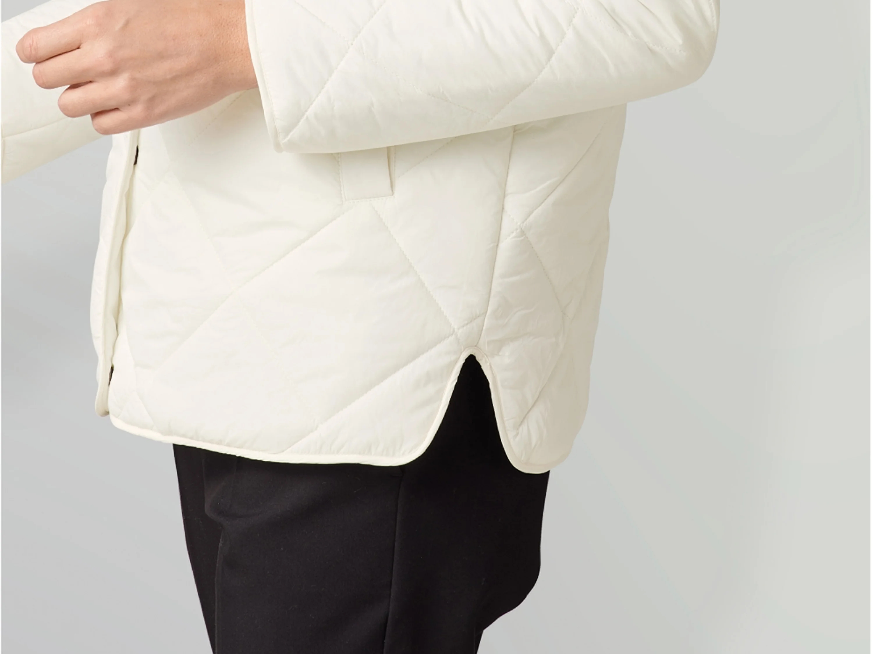ESMARA® Damen Jacke (Weiß, S(36/38)) – Bild 4 von 4