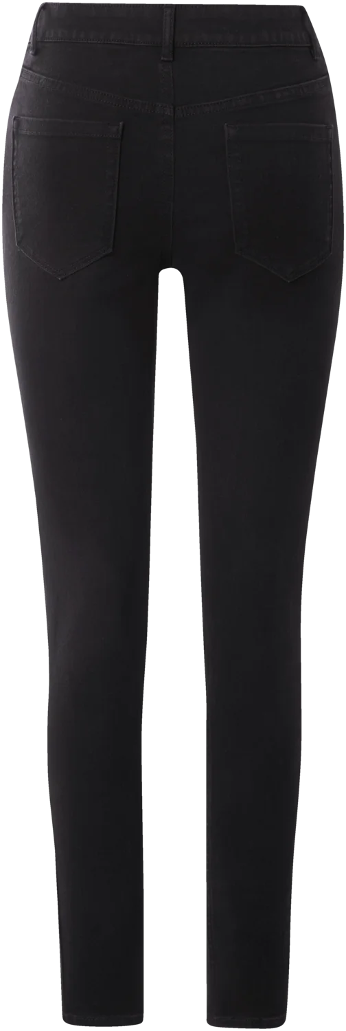 ESMARA® Damen Jeans, Skinny Fit, normale Leibhöhe (Schwarz, 34) – Bild 3 von 3