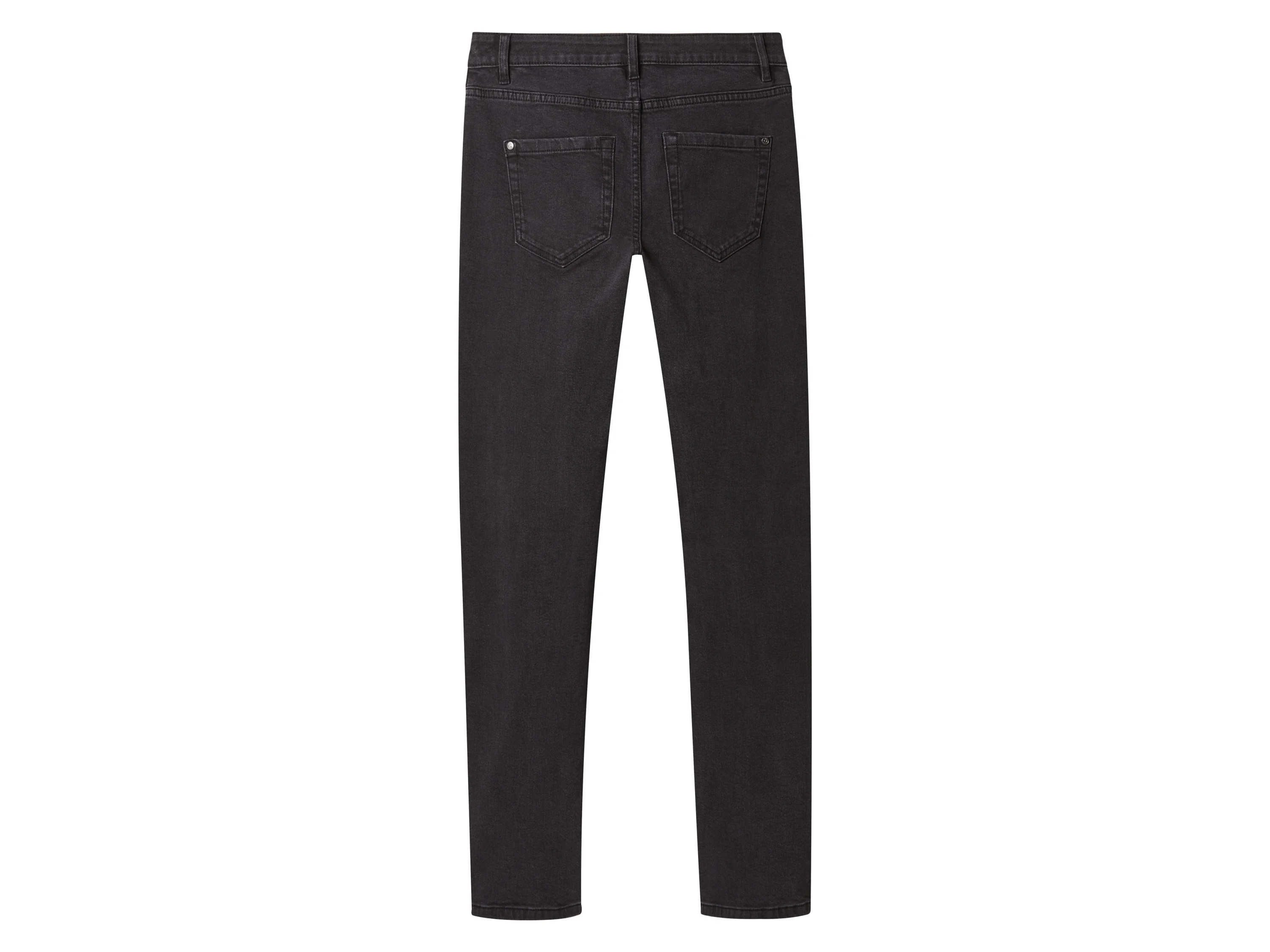 ESMARA® Damen Jeans, Straight Fit (Schwarz, 38) – Bild 3 von 4