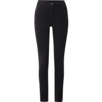 ESMARA® Damen Jeans, Skinny Fit, normale Leibhöhe (Schwarz, 42)