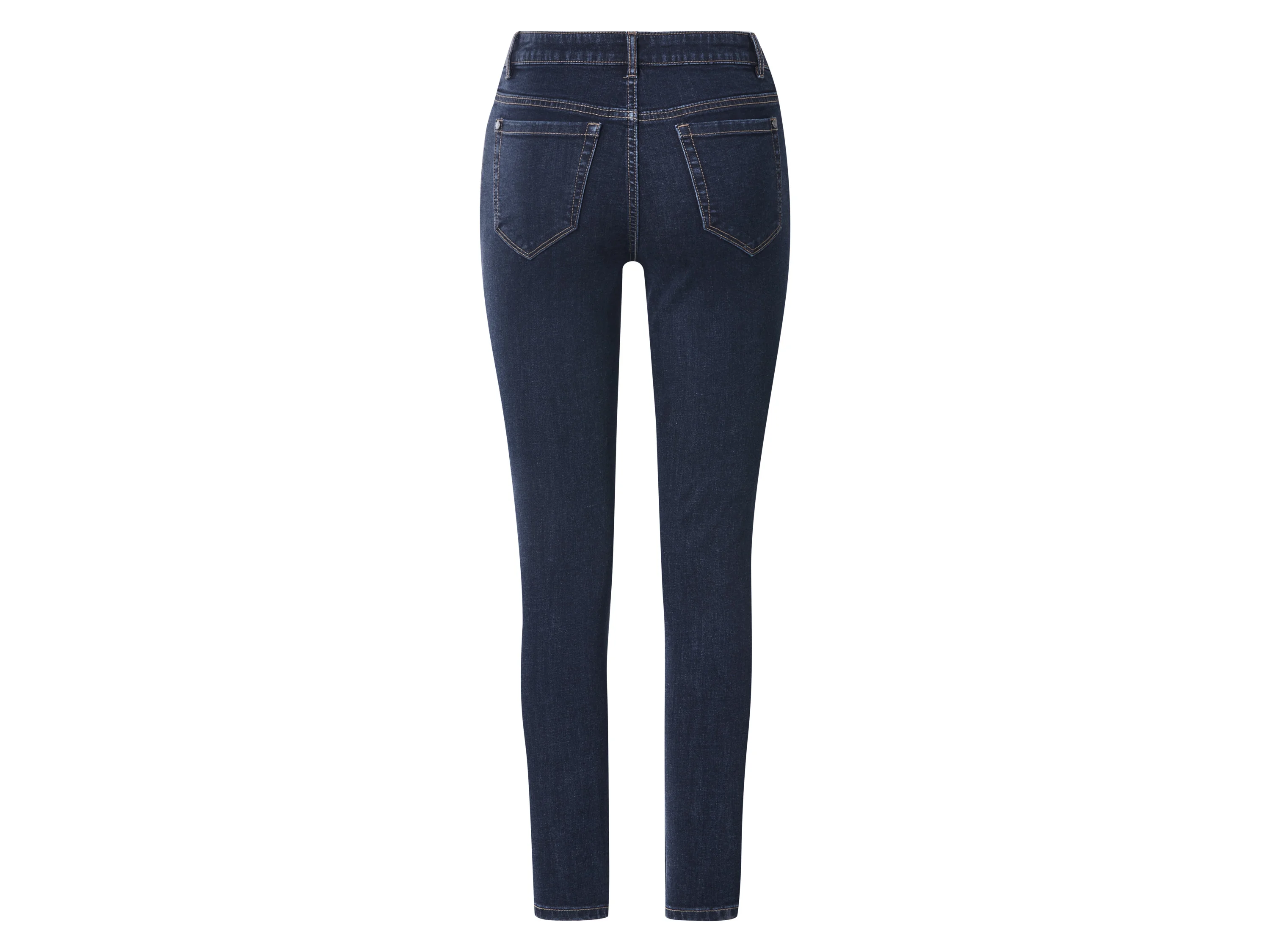 ESMARA® Damen Jeans, Skinny Fit, normale Leibhöhe (Dunkelblau, 38) – Bild 2 von 2