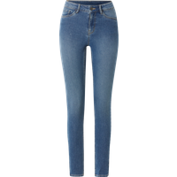 ESMARA® Damen Jeans, Skinny Fit, normale Leibhöhe (Blau, 34)