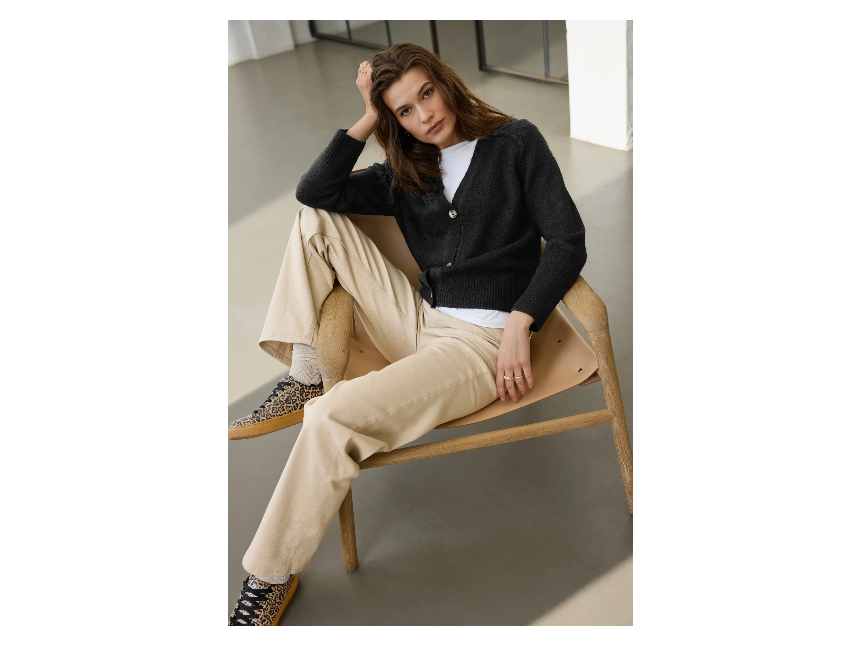 ESMARA® Damen Jeans (Beige, 42) – Bild 4 von 4