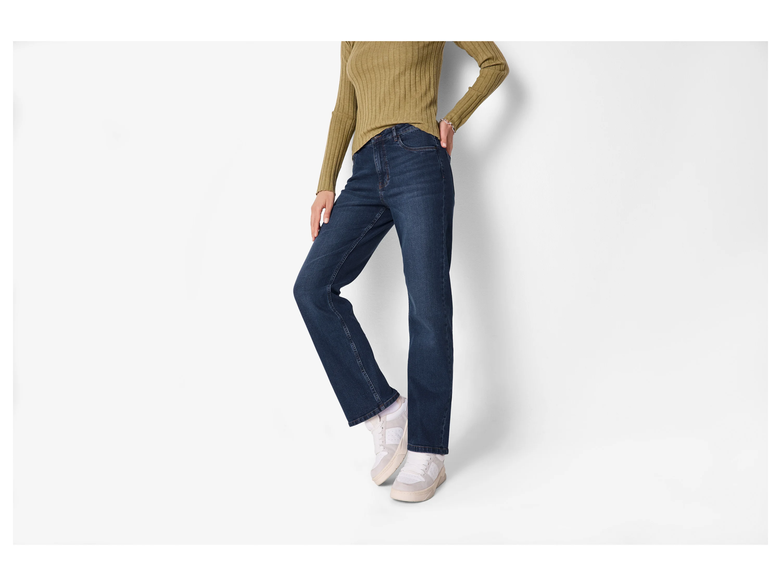 ESMARA® Damen Jeans (Blau, 36) – Bild 2 von 3